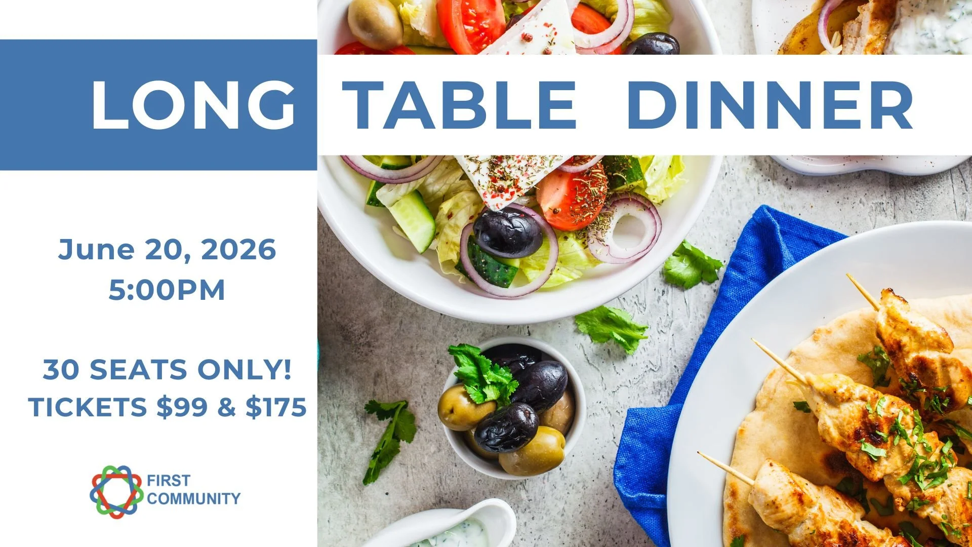 Long Table Dinner - June 20, 2026