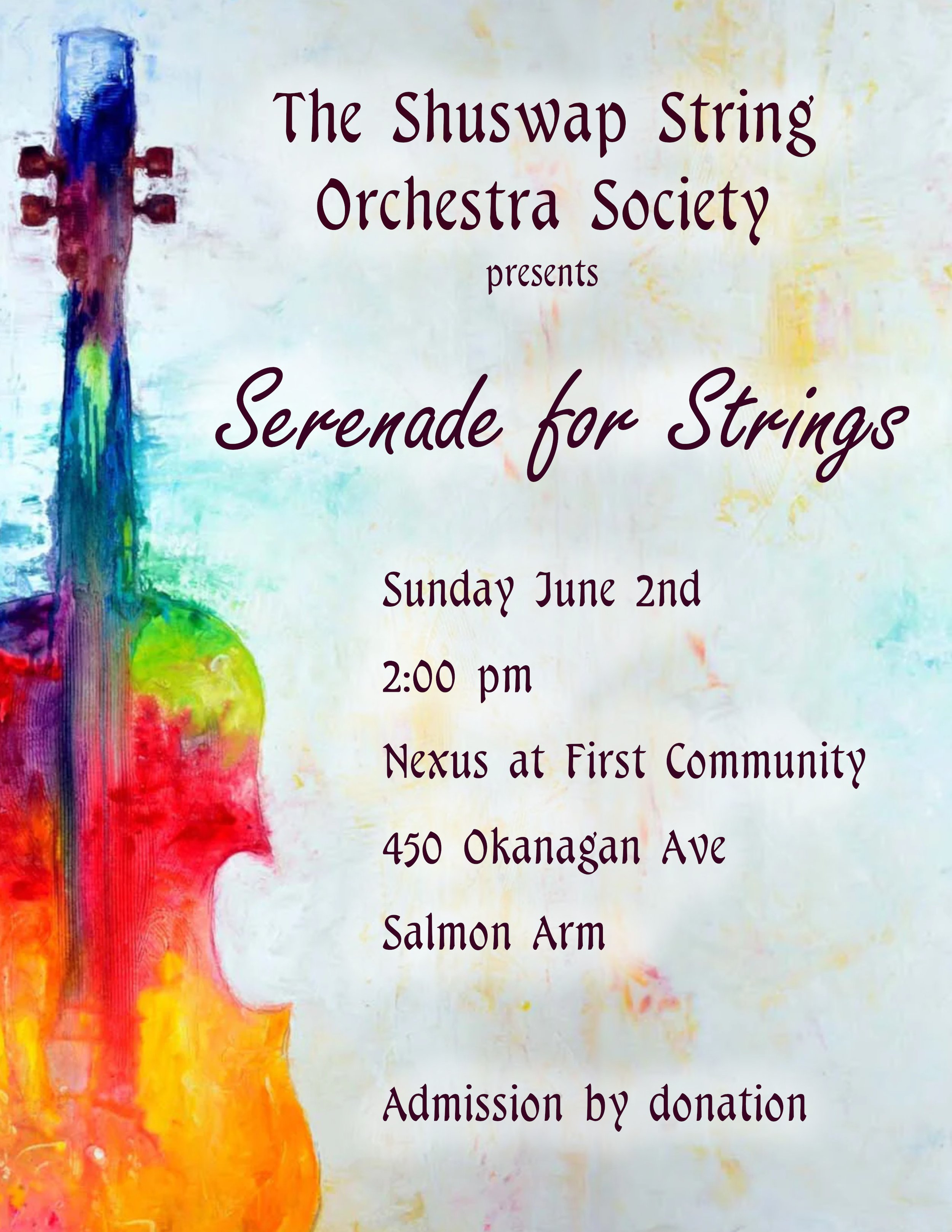 Shuswap String Orchestra - Serenade for Strings