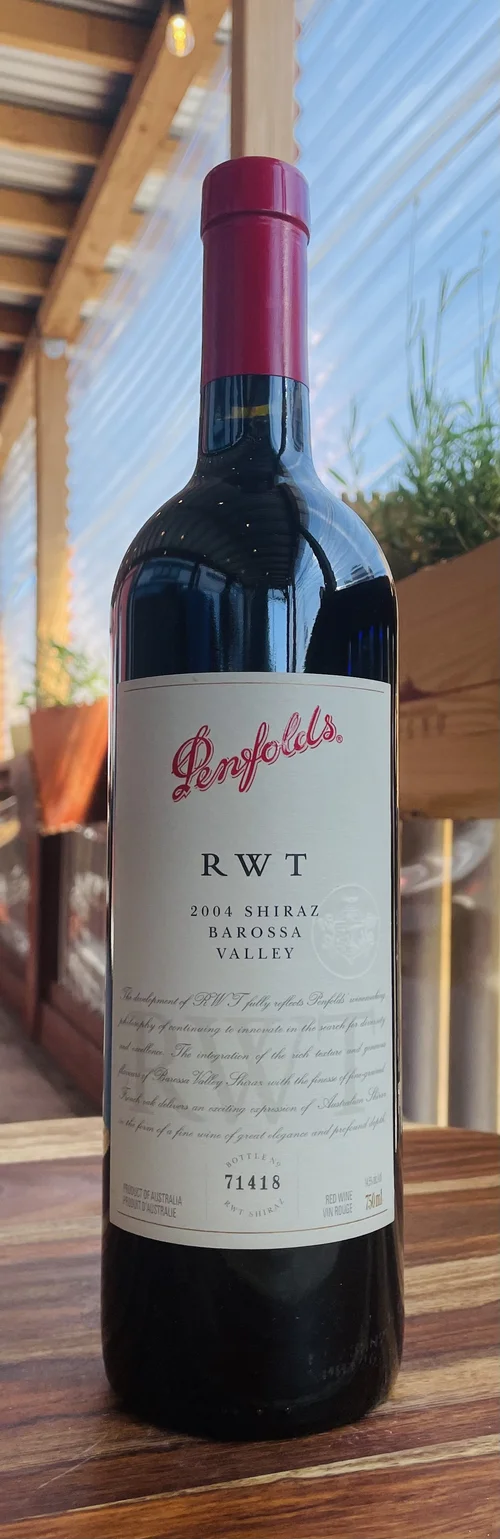 Penfolds RWT Barossa Valley Shiraz 2004 — Vino Veritas