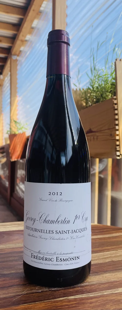 フレデリック・エスモナン シャンベルタン　2012 Frédéric Esmonin Gevrey Chambertin 1er Cru Estournelles Saint