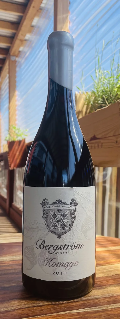 Bergström Homage 2010 — Vino Veritas