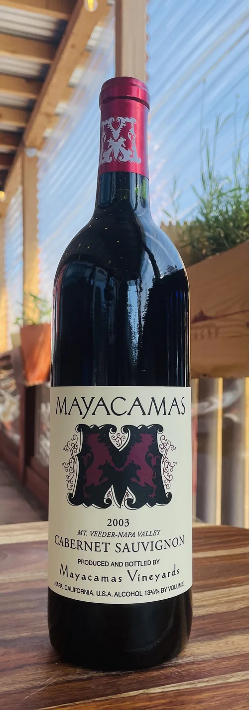 Mayacamas Mt. Veeder Cabernet Sauvignon 2003 — Vino Veritas