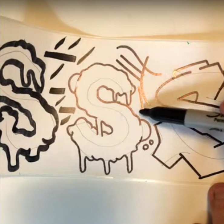 How to create Sticker Art | Class #3