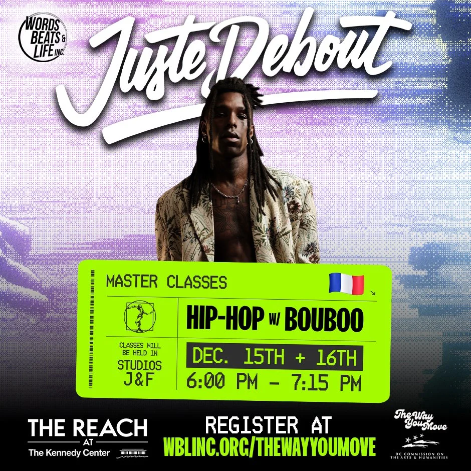  Master Class: Juste Debout Hip Hop with Judge Bouboo