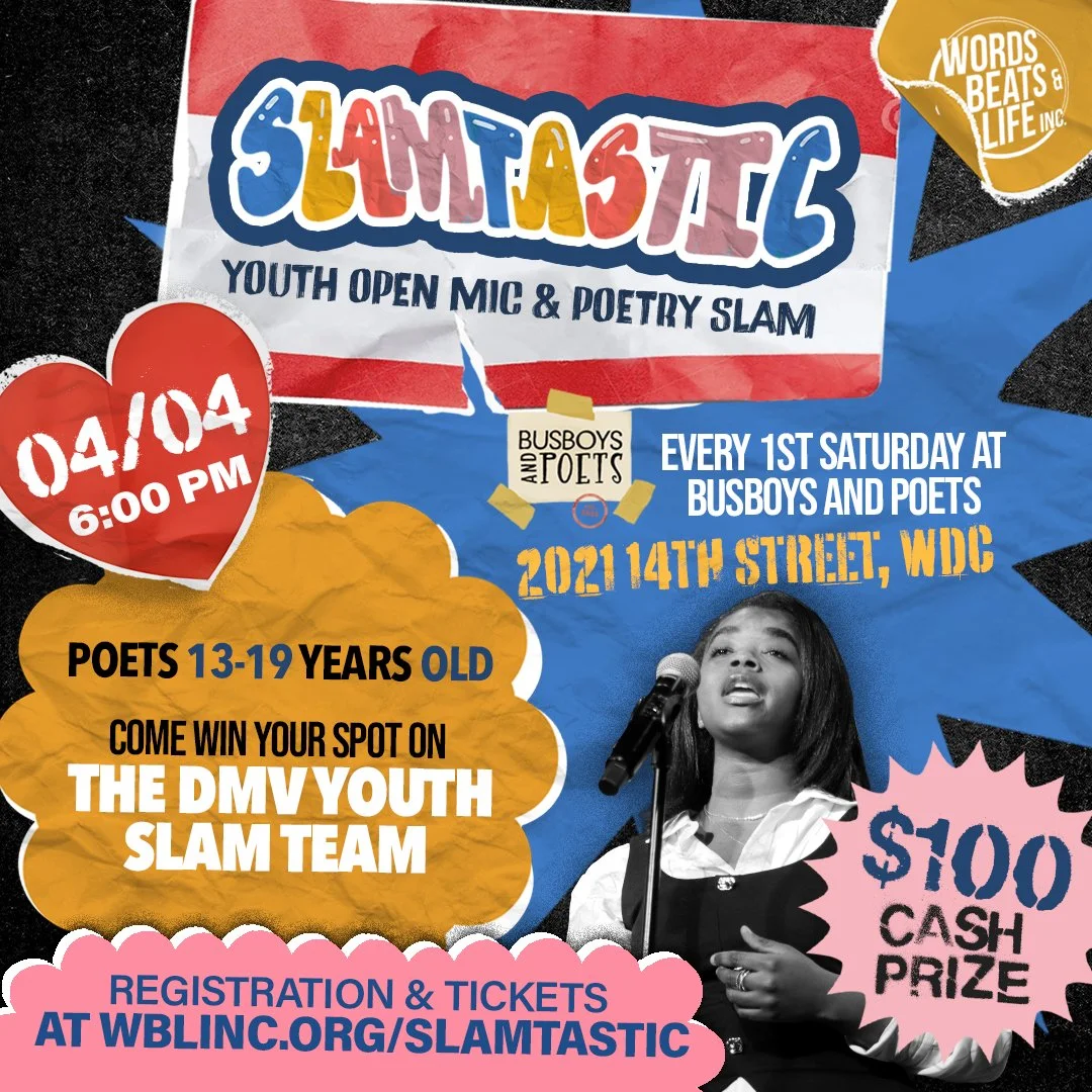 Slamtastic | Youth Open Mic &amp; Poetry Slam 