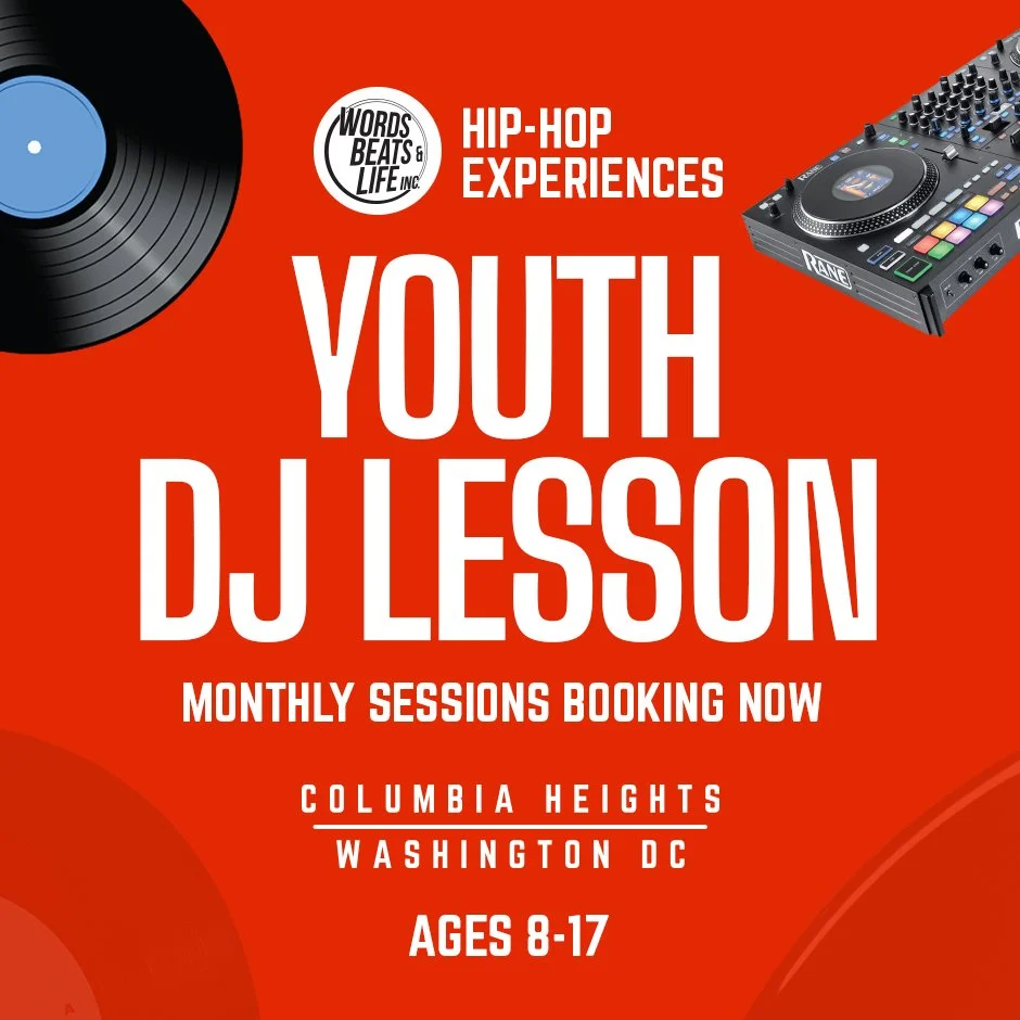 Youth DJ lesson: Words Beats &amp; Life Hip-Hop Experience