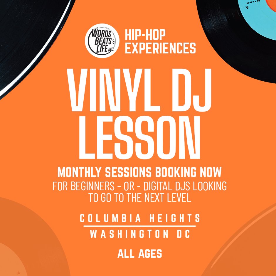 Vinyl DJ lesson: Words Beats &amp; Life Hip-Hop Experience 