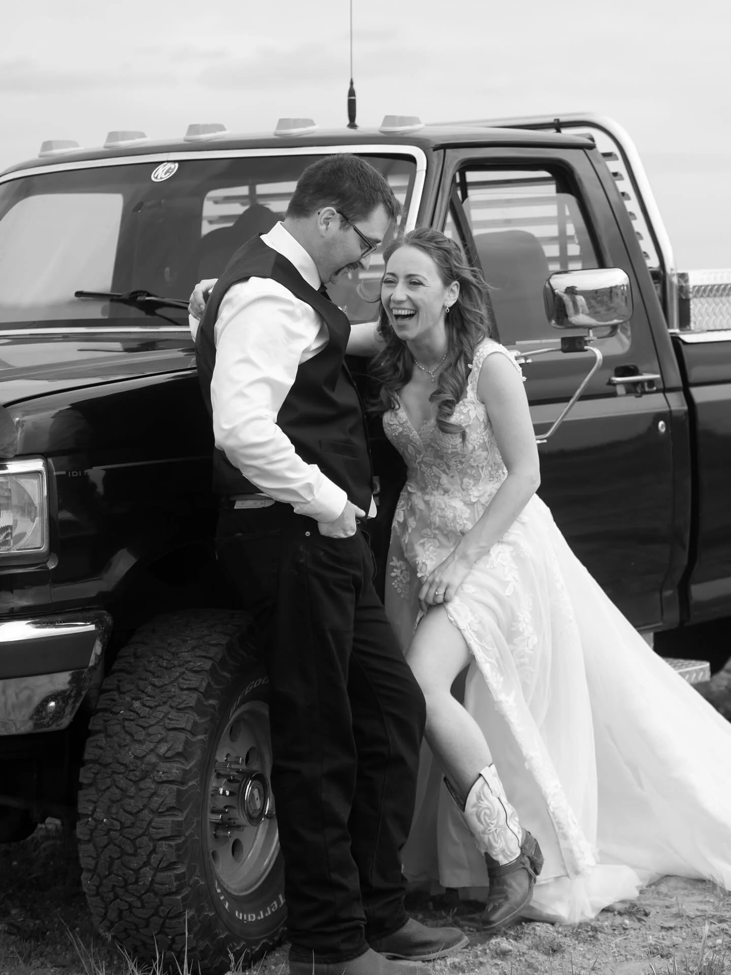 It was all about laughs, smiles and a good time for this crew. Congratulations on the beautiful day.