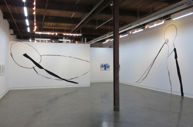  Installation view;   Wall Drawing 7 &amp; Wall Drawing 8,   2015, Katzman Contemporary, Toronto. 