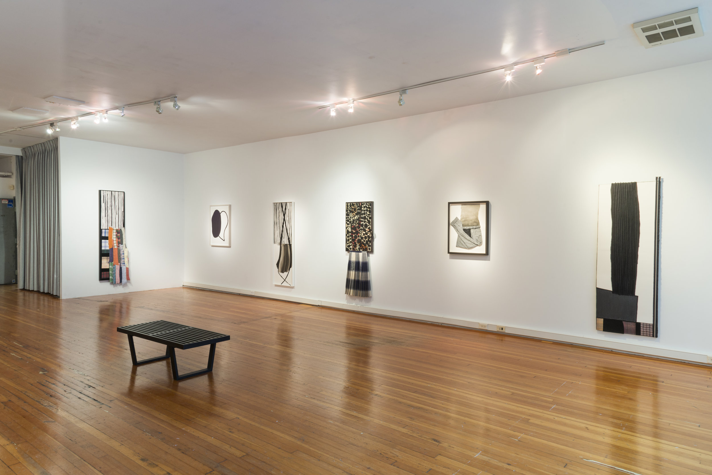  Installation view,   Black is the size of my new Skirt  , Republic Gallery, Vancouver, 2015 