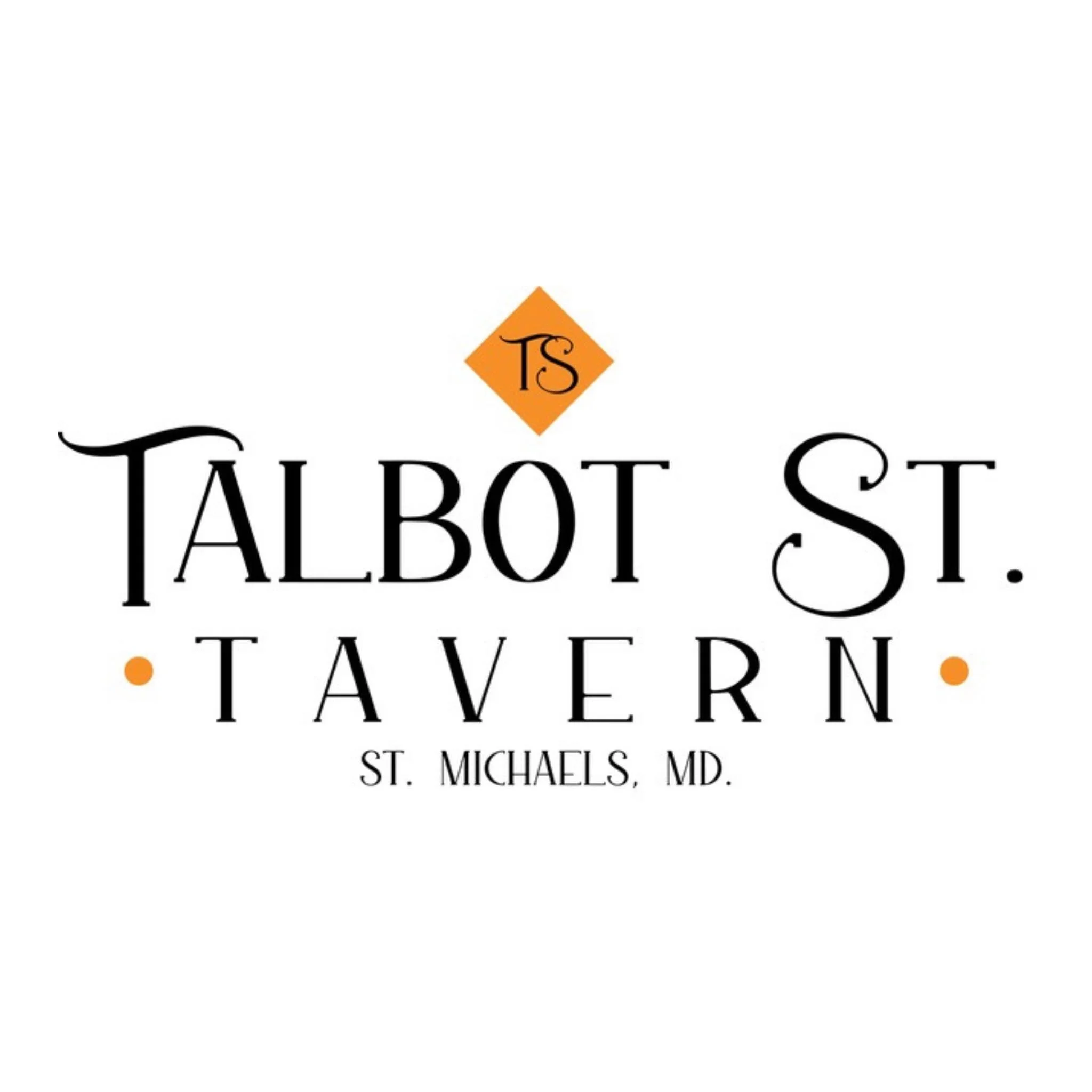 Logo for Talbot Street Tavern in St. Michaels, Maryland
