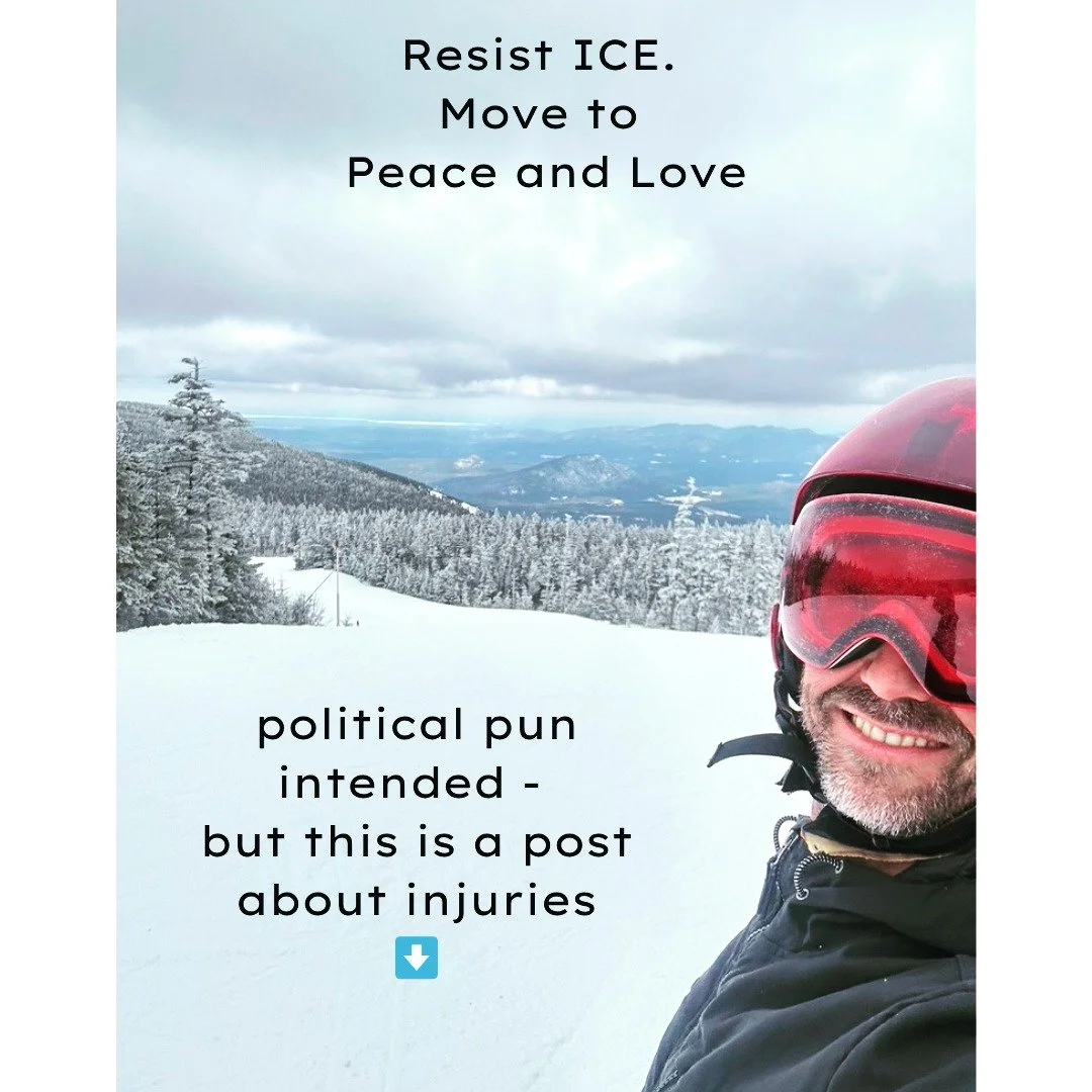 Icing an injury? Turns out that's outdated advice. 🧊❌

The RICE protocol &mdash; Rest, Ice, Compression, Elevation &mdash; was invented in 1978. By 2015, its own creator said it may actually slow healing down.

The new approach is called PEACE &amp;