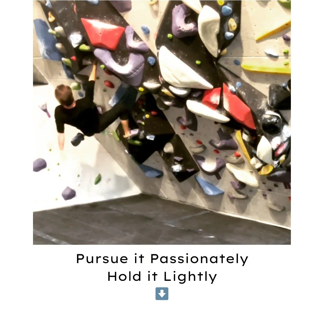 Ever quit something you loved&hellip; and then felt too far behind to start again? 🎸🧗&zwj;♂️🎹
That gap between where you are and where you used to be is one of the sneakiest barriers there is.
Here's what's helping me as I get back into rock climb