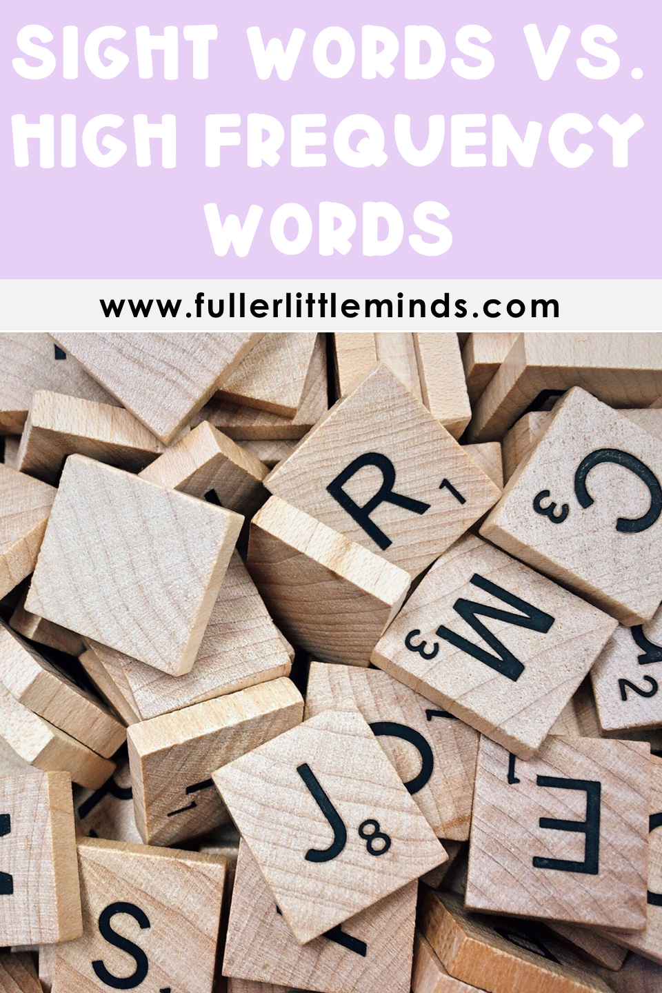 Sight Words vs. High Frequency Words