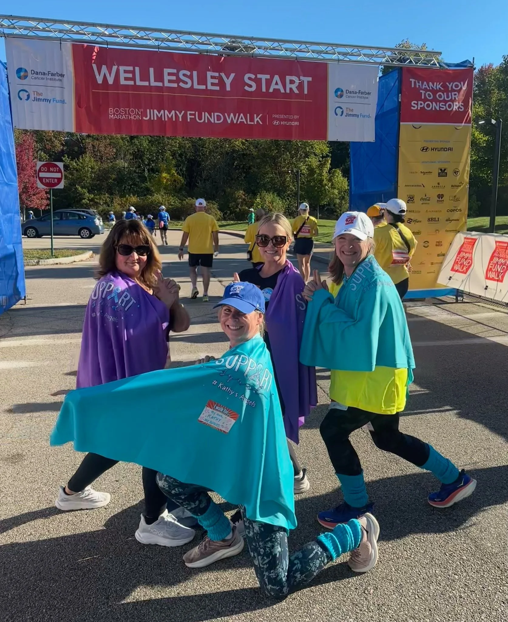 We were gifted a perfect day, amazing people and an overall uplifting experience mixed with the bittersweet feelings of those lost and the struggle of living with this insidious disease. Many thanks to our team captain michelle Berry for orginizing a