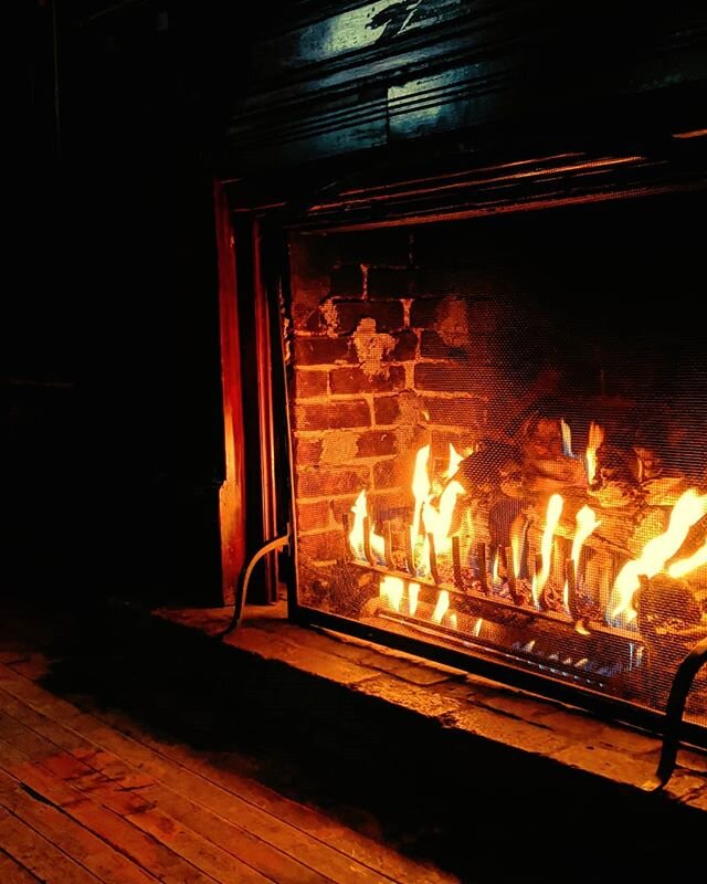 Come stay warm and Kingston Hall. We'll keep the fire burning for ya.