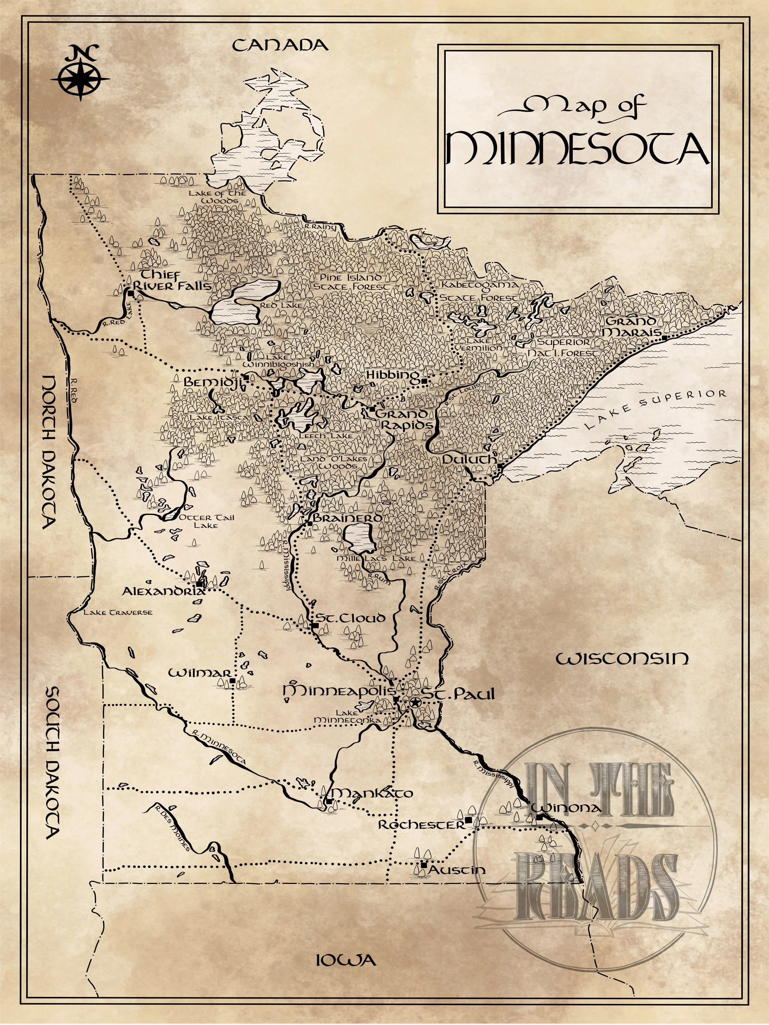 Minnesota Map