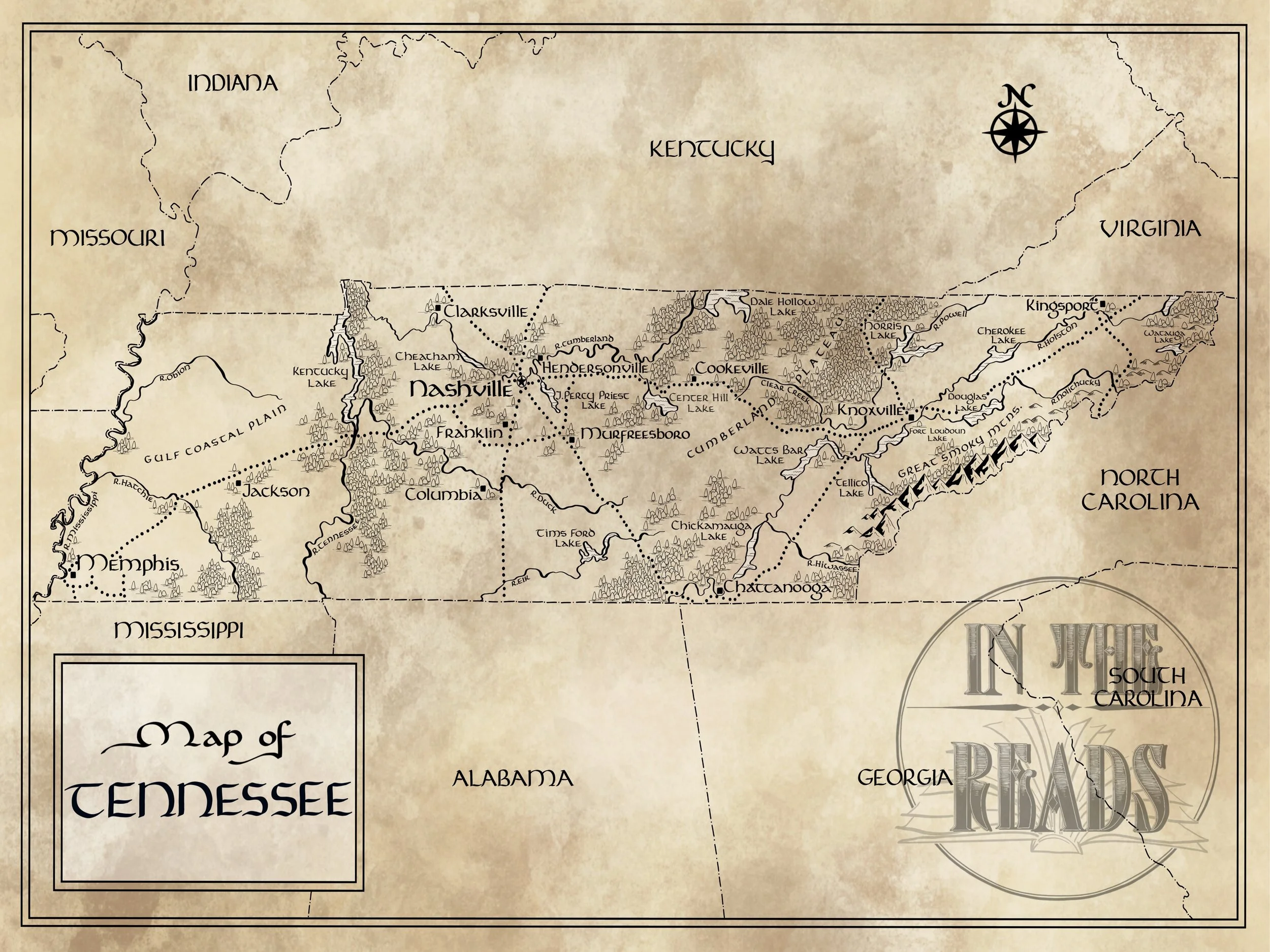 Tennessee Map