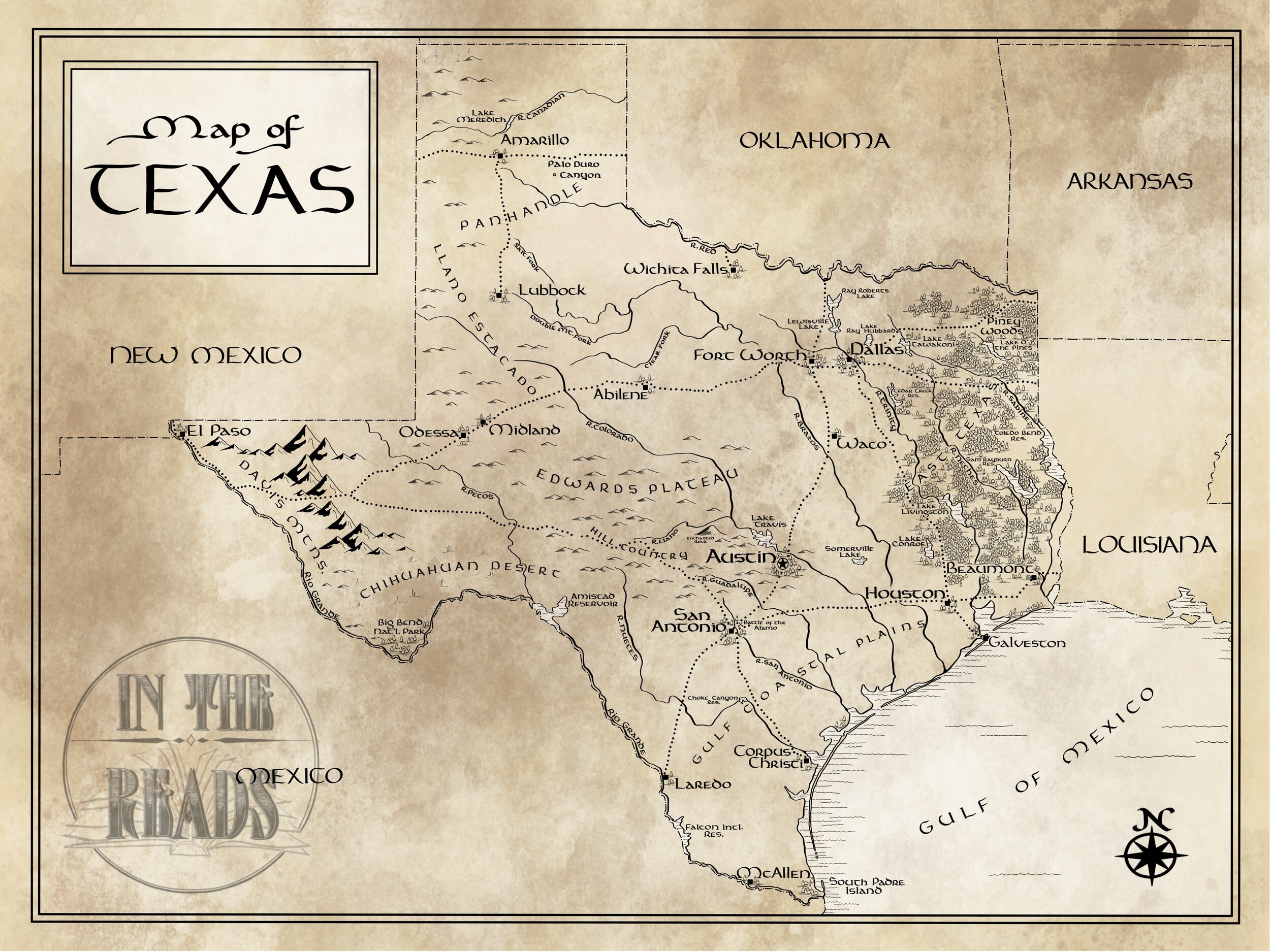 Texas Map