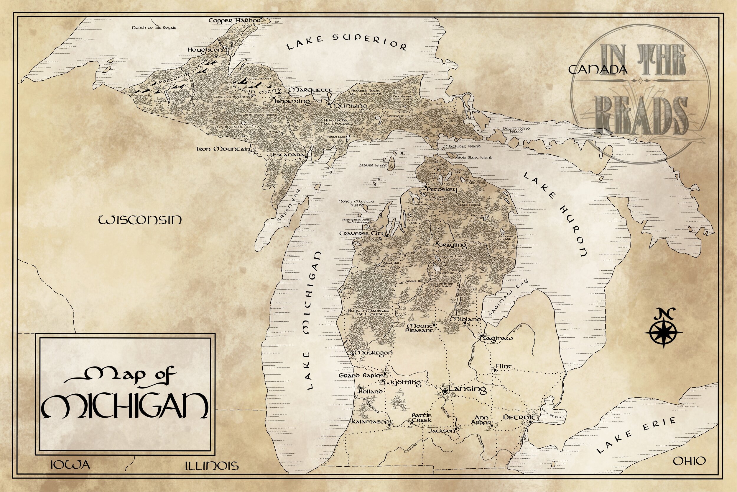 Michigan Map