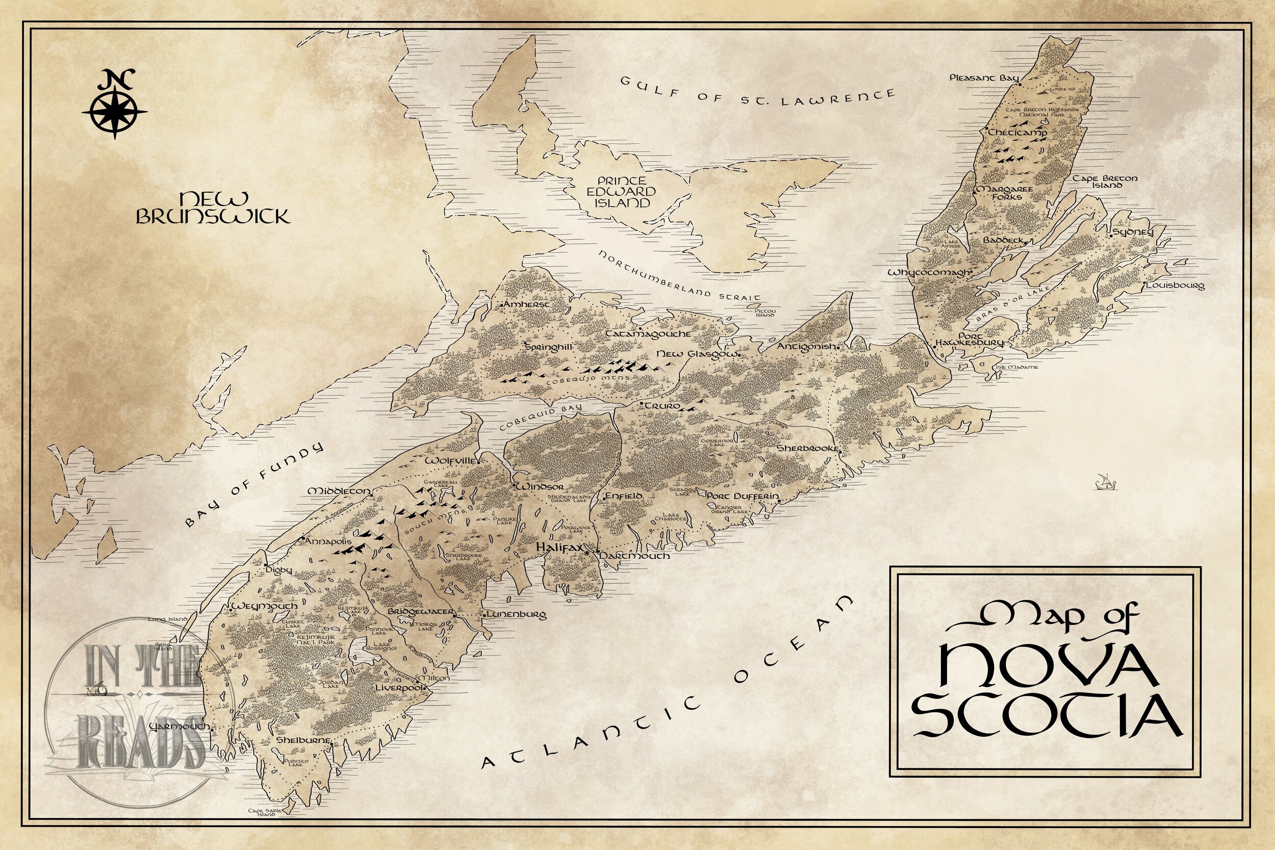 Nova Scotia Map 