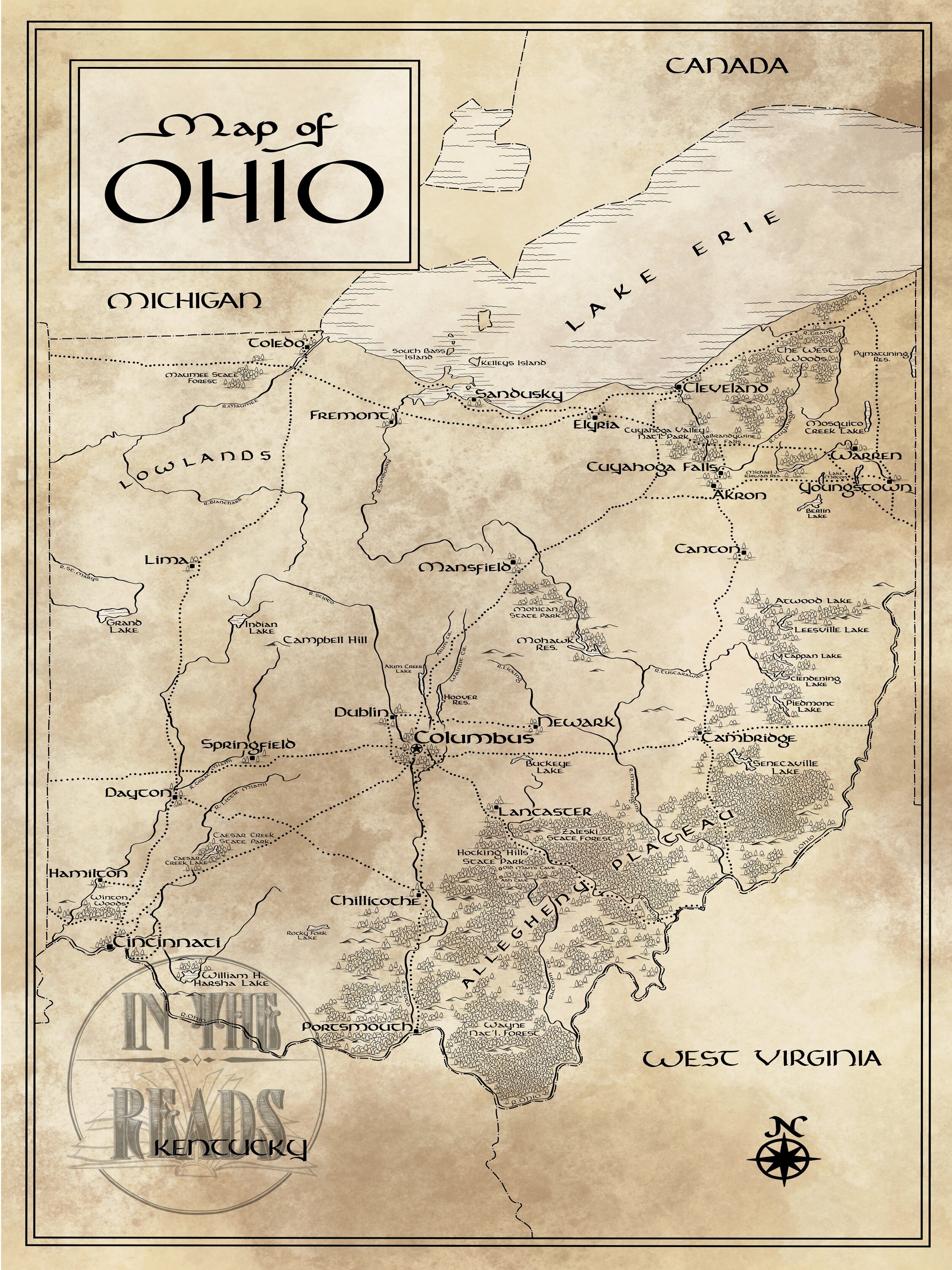 Ohio Map