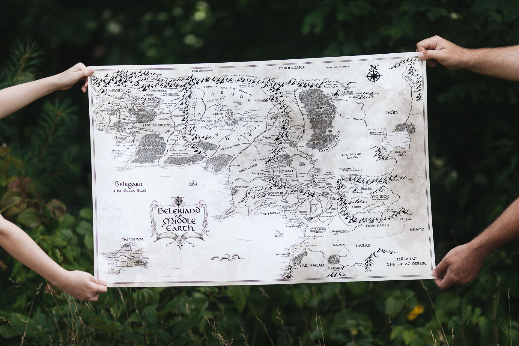 Beleriand  Middle earth, Silmarillion map, Tolkien