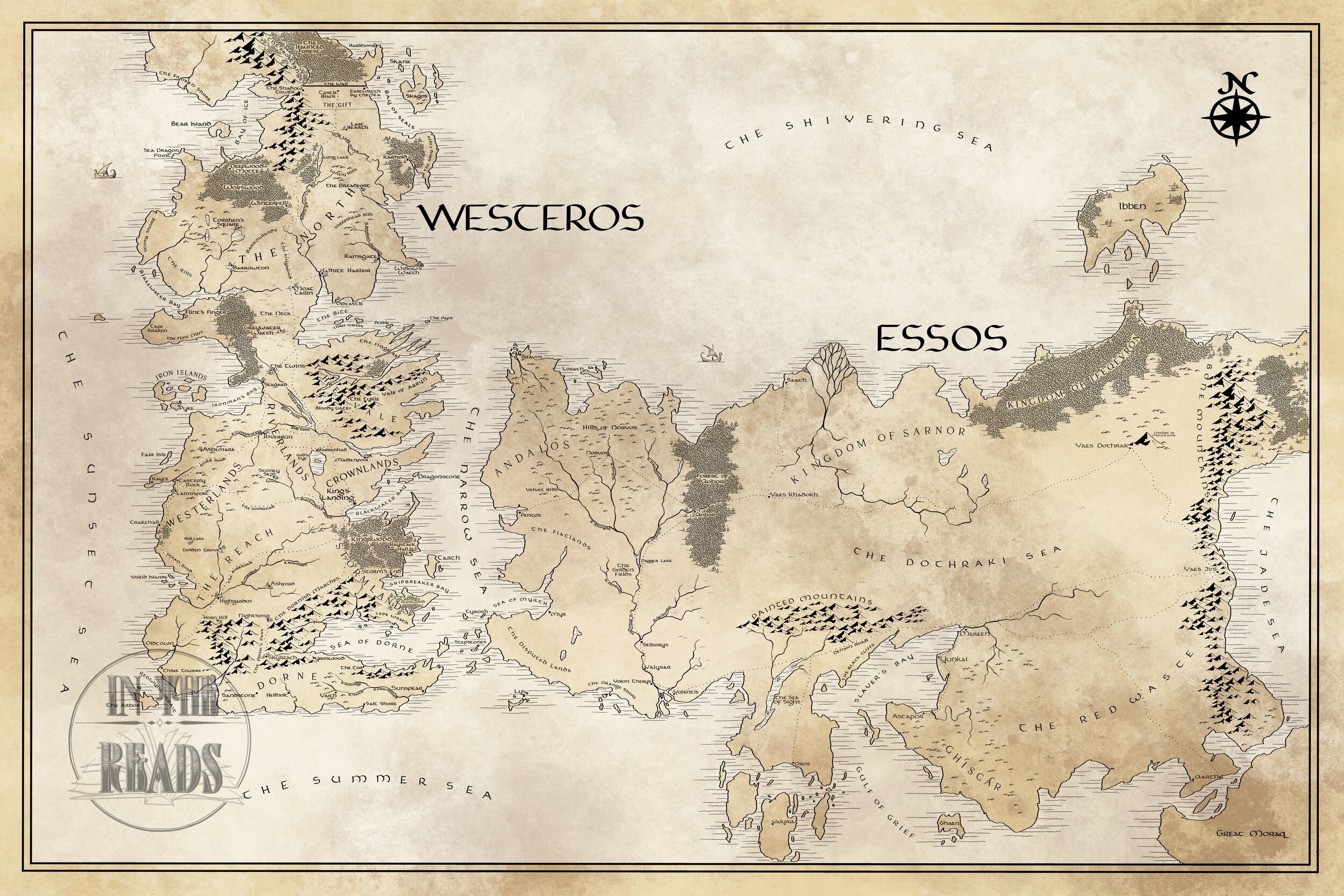 Game of Thrones Map