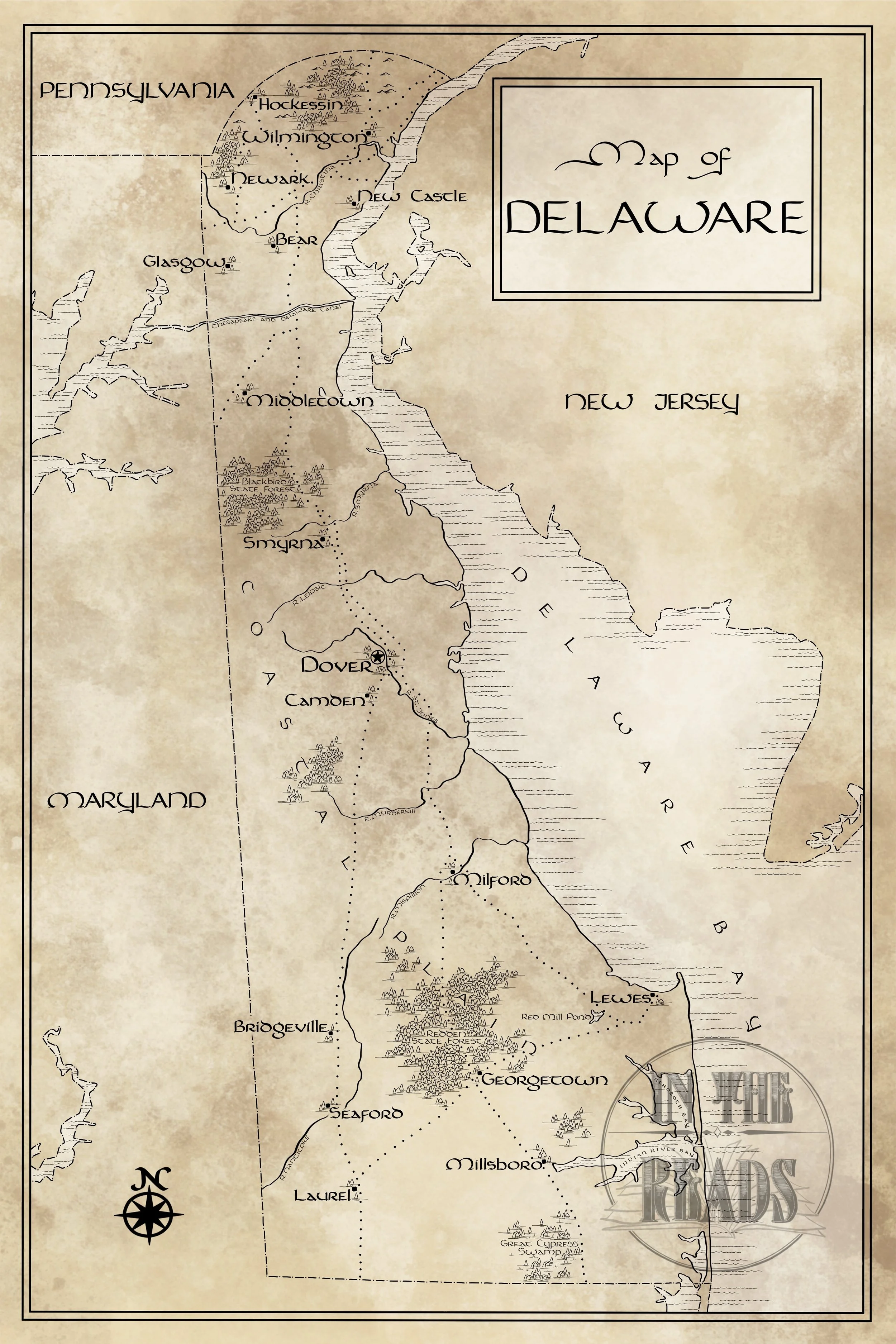 Delaware Map