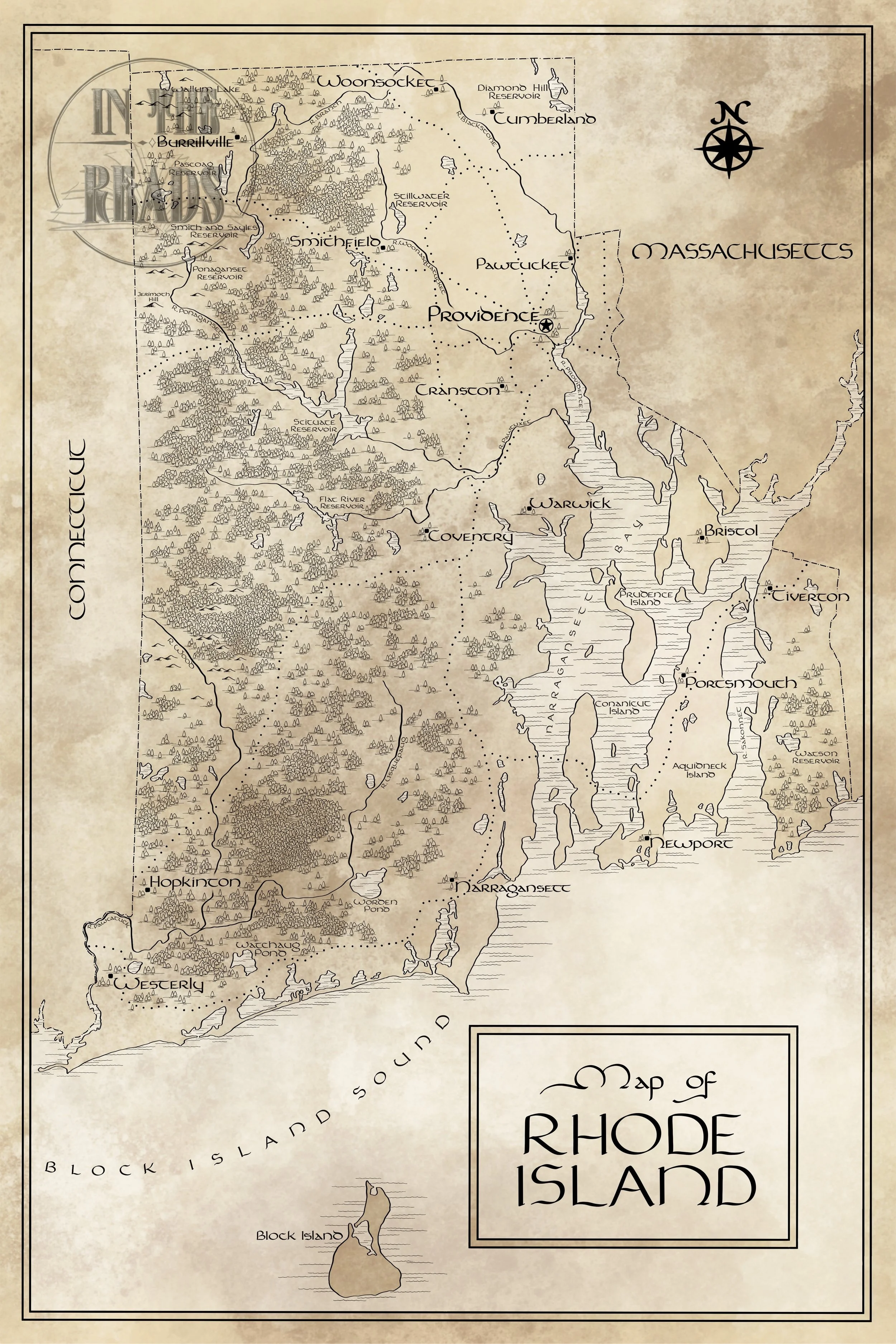 Rhode Island Map