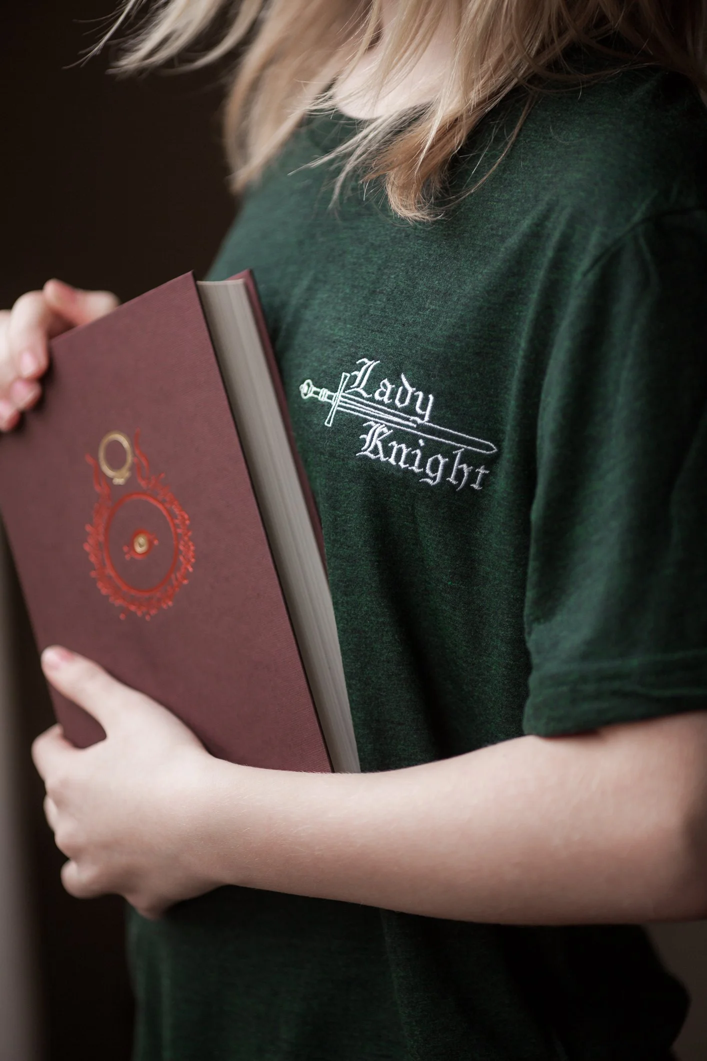 Lady Knight Embroidered Tee