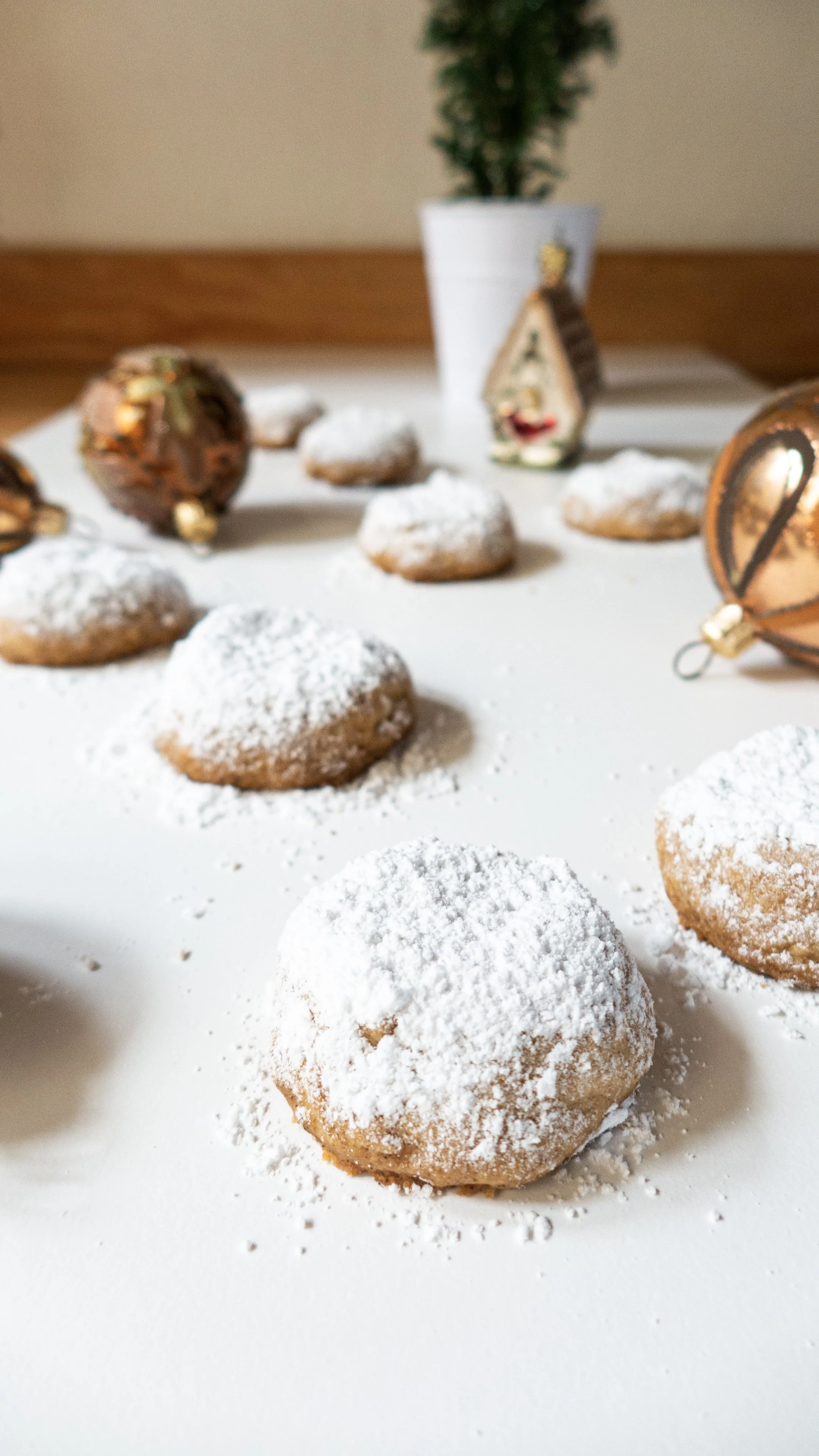 snowball cookies // κουραμπιέδες