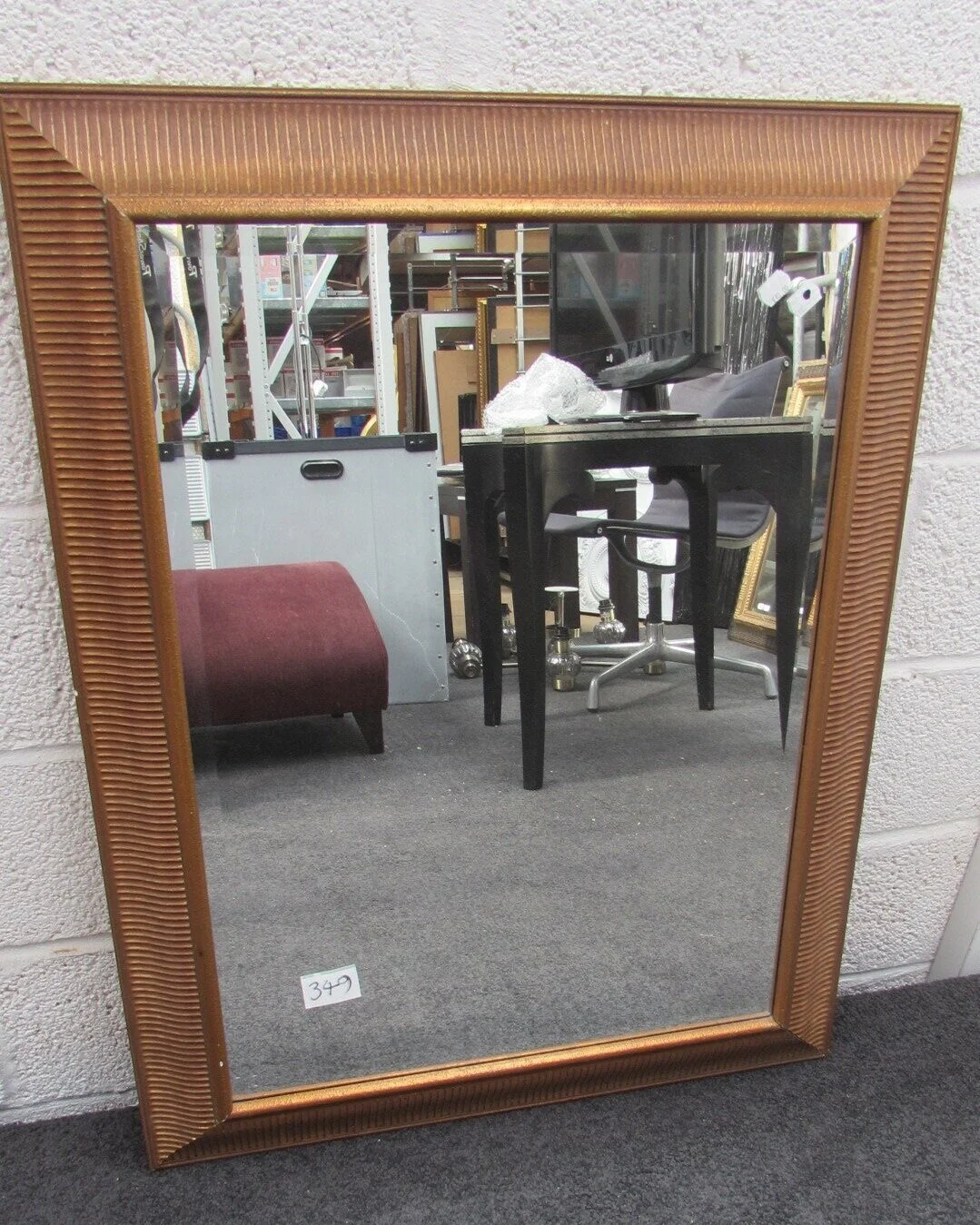 Bronze style mirror