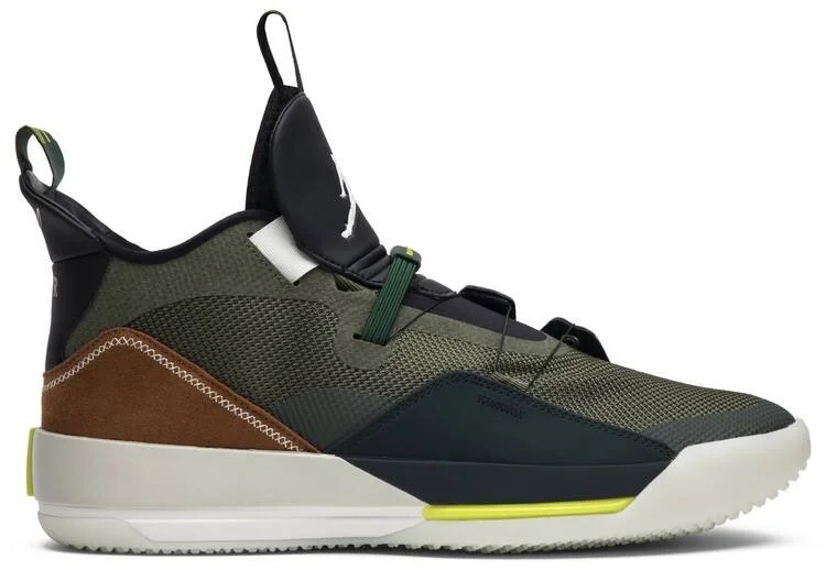 Air Jordan 33 x Travis Scott NRG 'Army Olive'