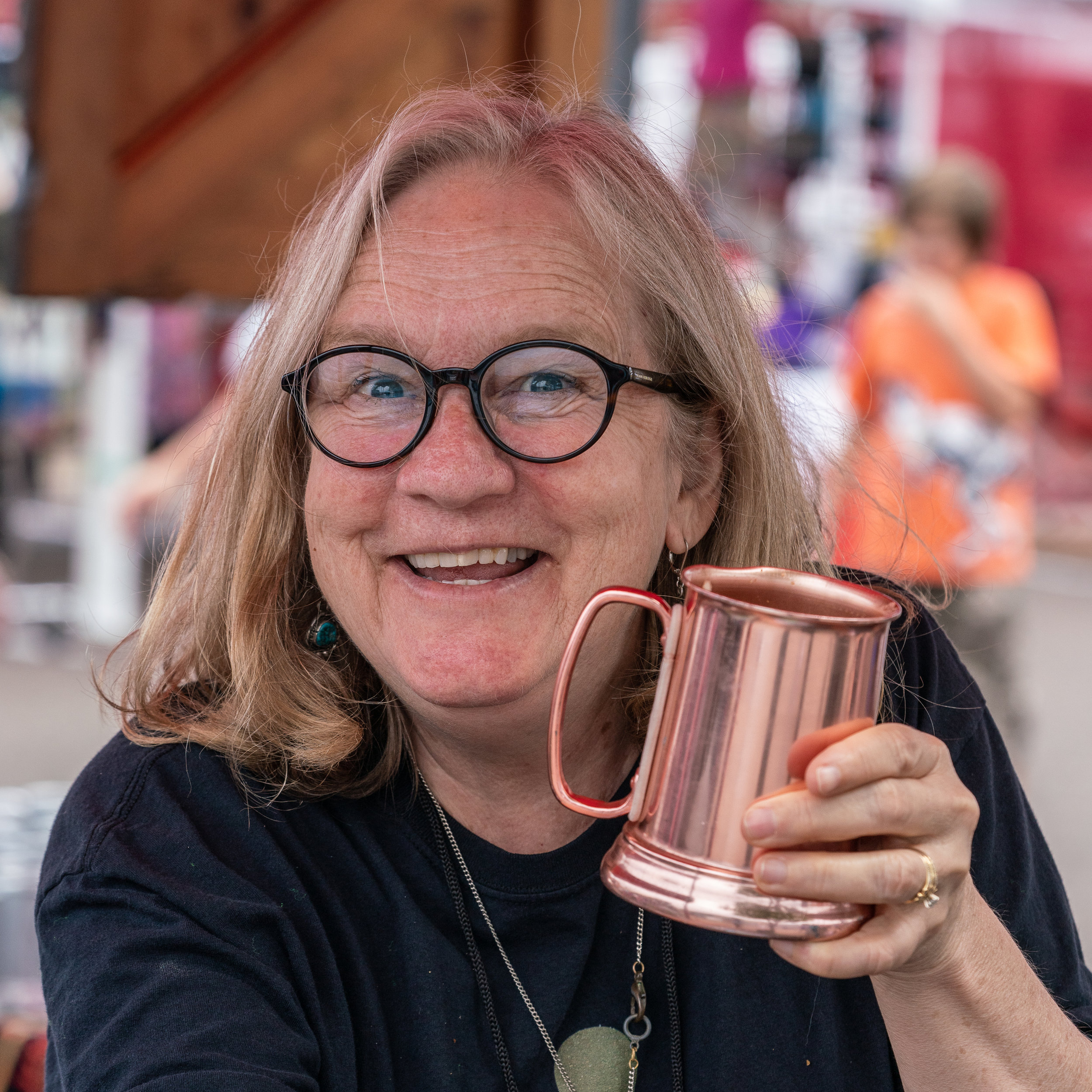  A vendor at Duluth’s Festival of Sail  Canal Park, Duluth 