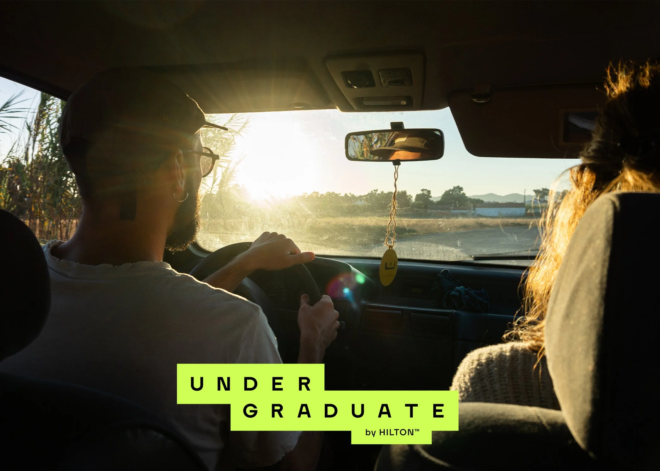 Undergraduate by Hilton Commercial Photography by Chandler Borries – Road Trip and Golden Hour Lifestyle Campaign