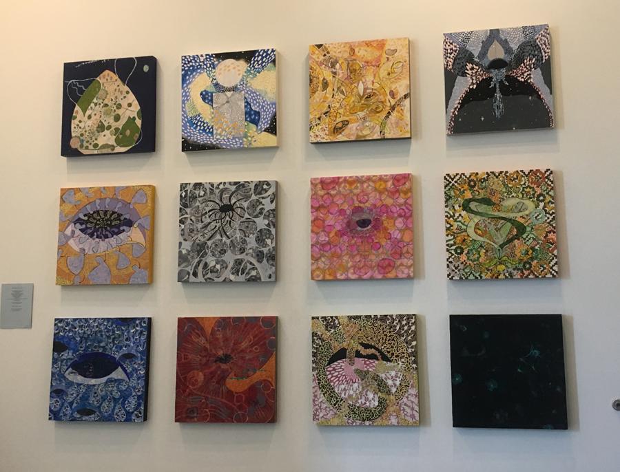 “Painting Grid” Installation Boise ID 7’ x 10’ x 2” 2017