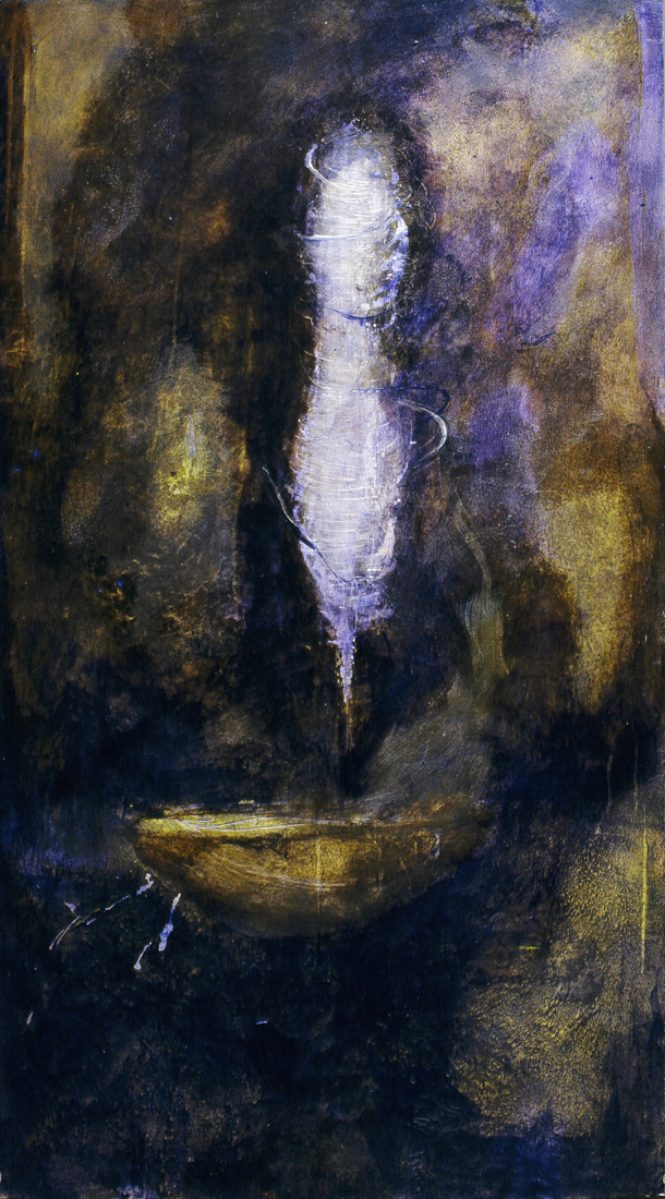 Transition Oil on aluminum, 3’ x 2’ 1994