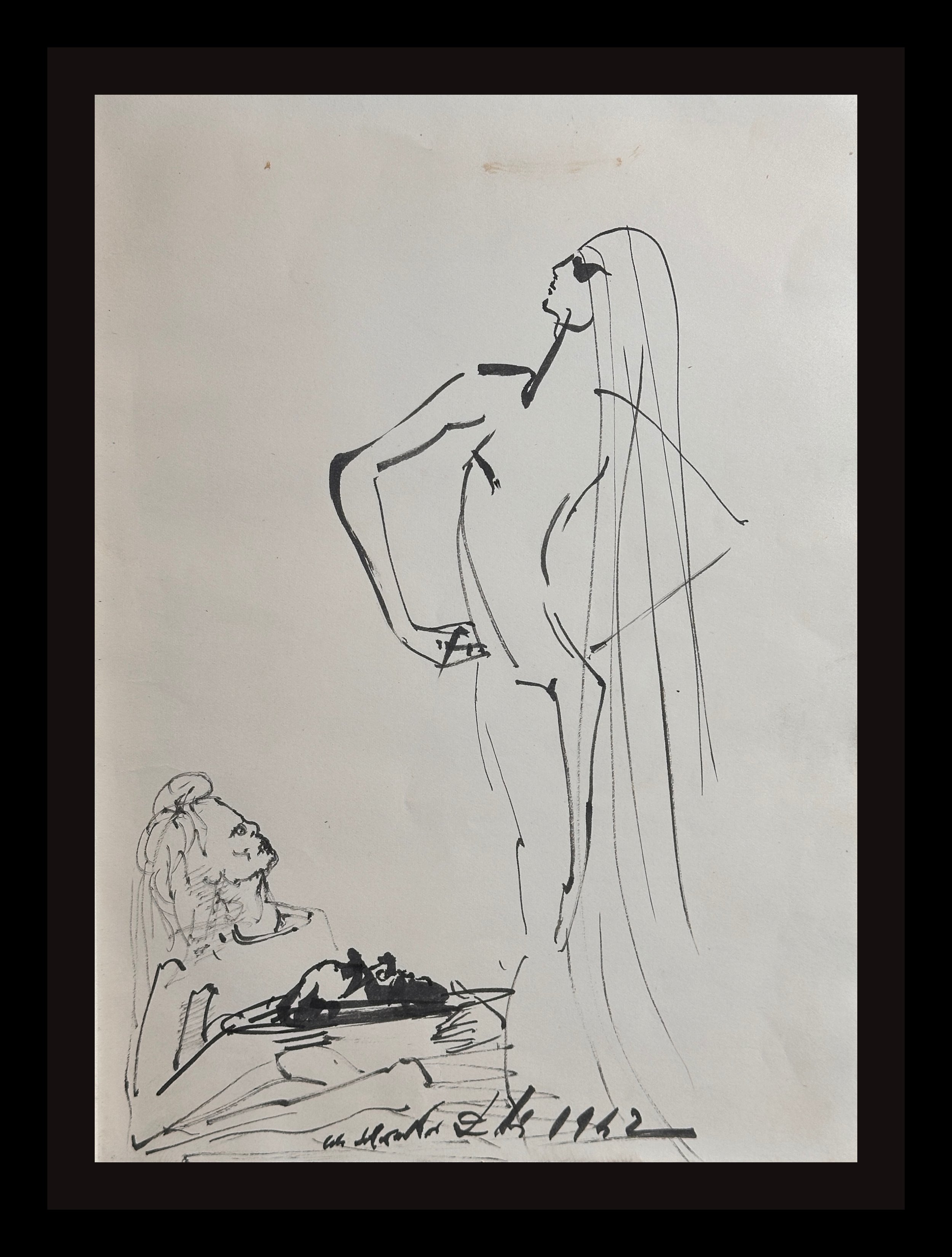 Original Salom, Herod and The Head of John the Baptist from "Secret Life of Salvador Dali"