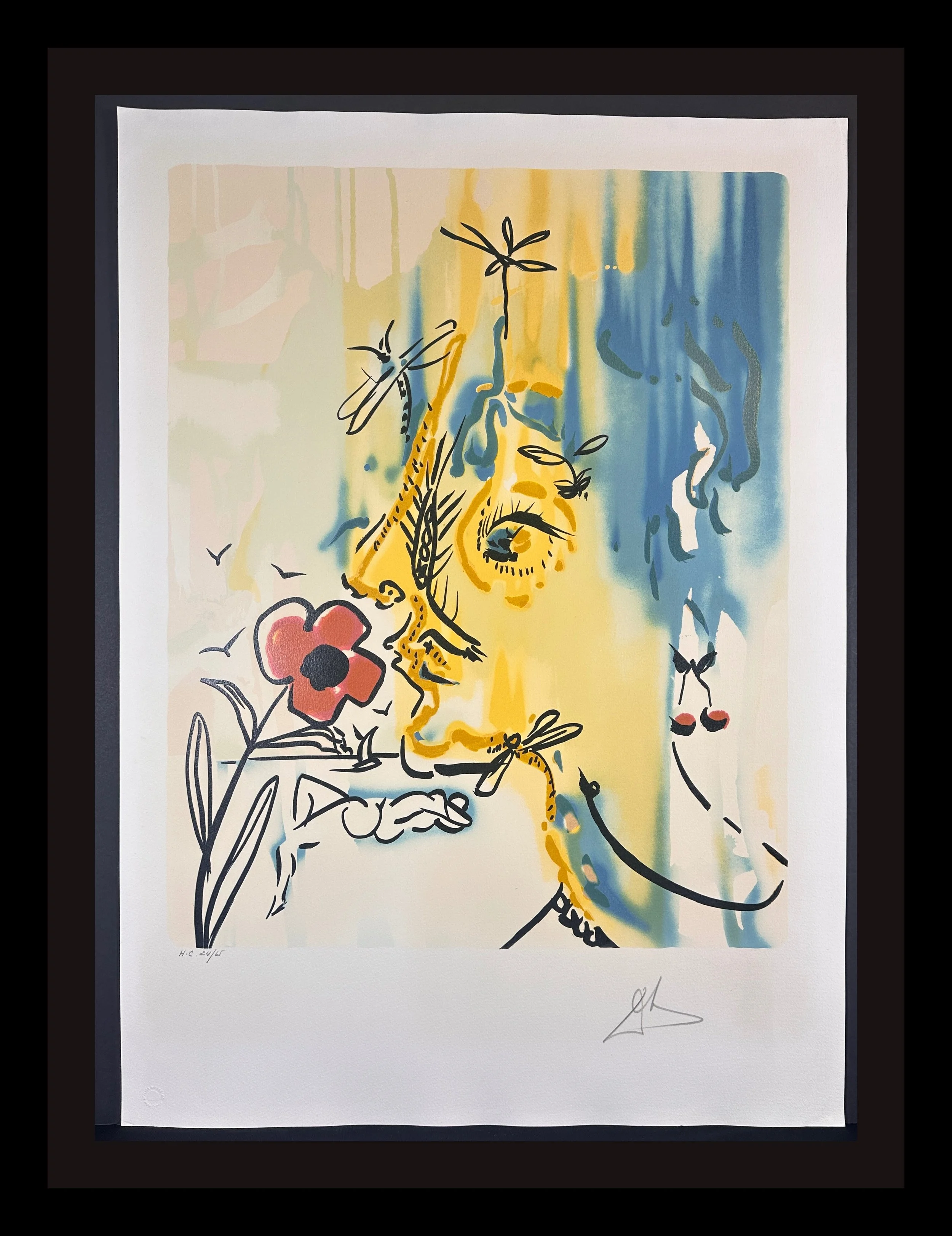 Fleurs Surrealiste Vanishing Face