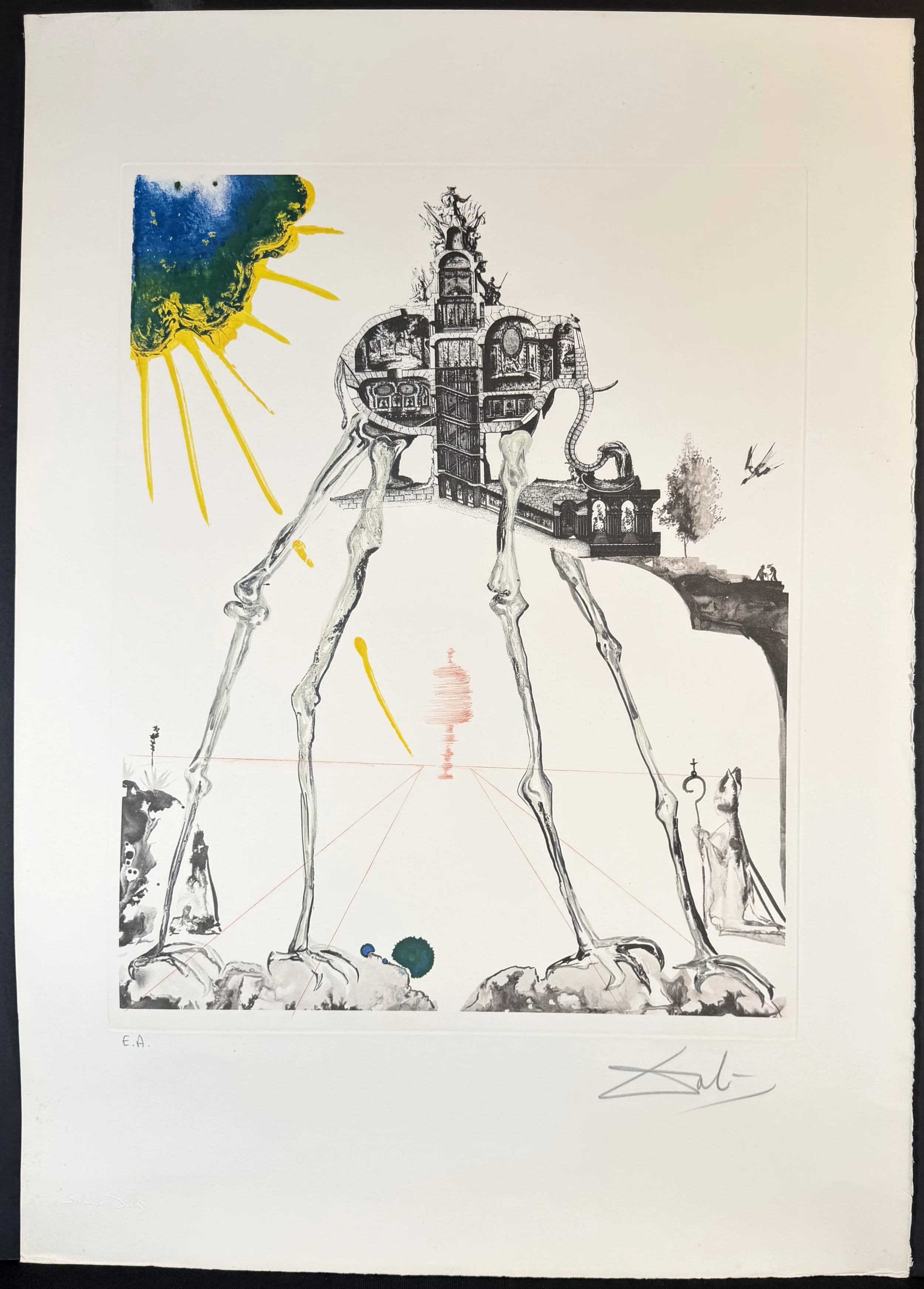 Memories of Surrealism Space Elephant