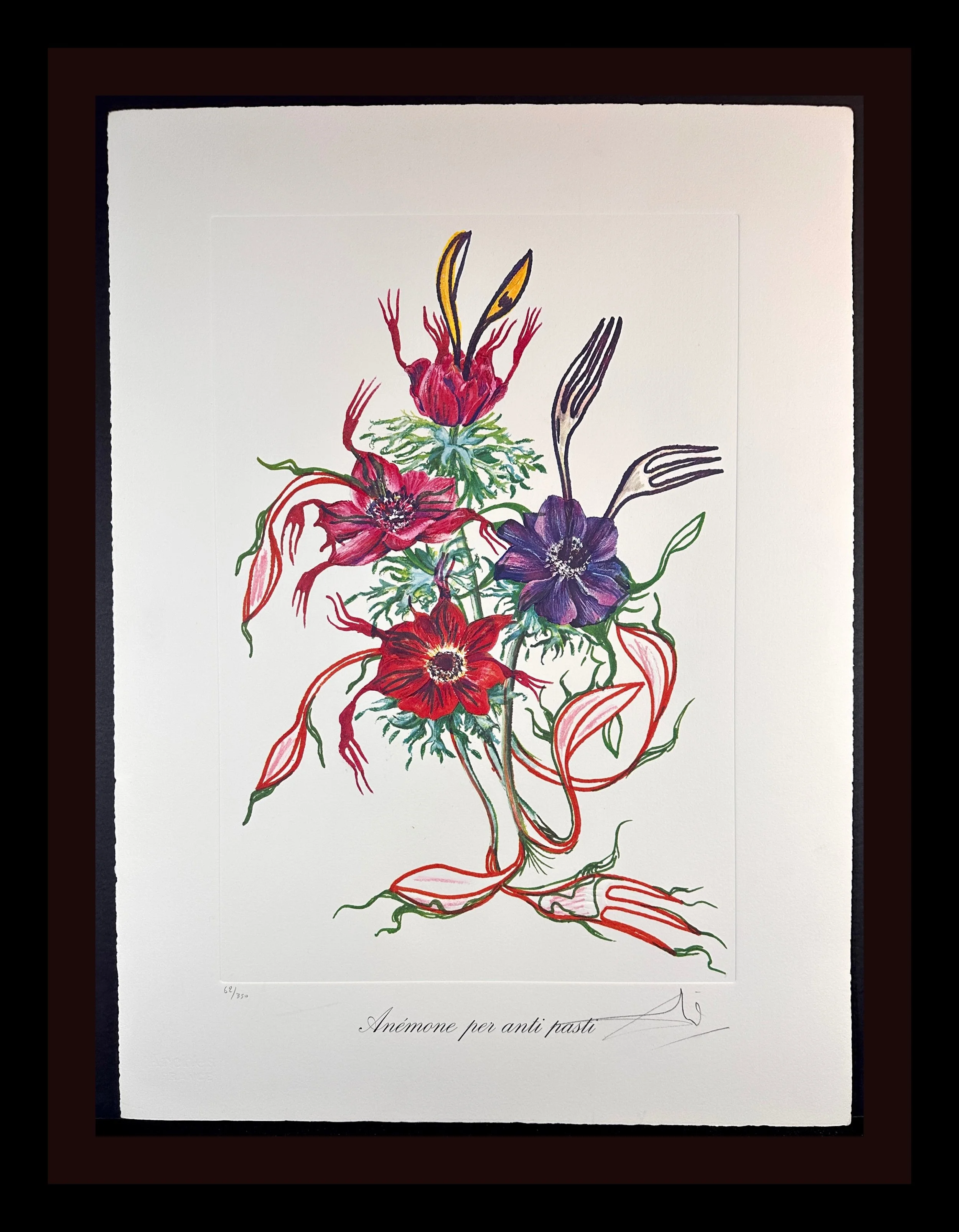 Florals Anemone per Anti-Pasti