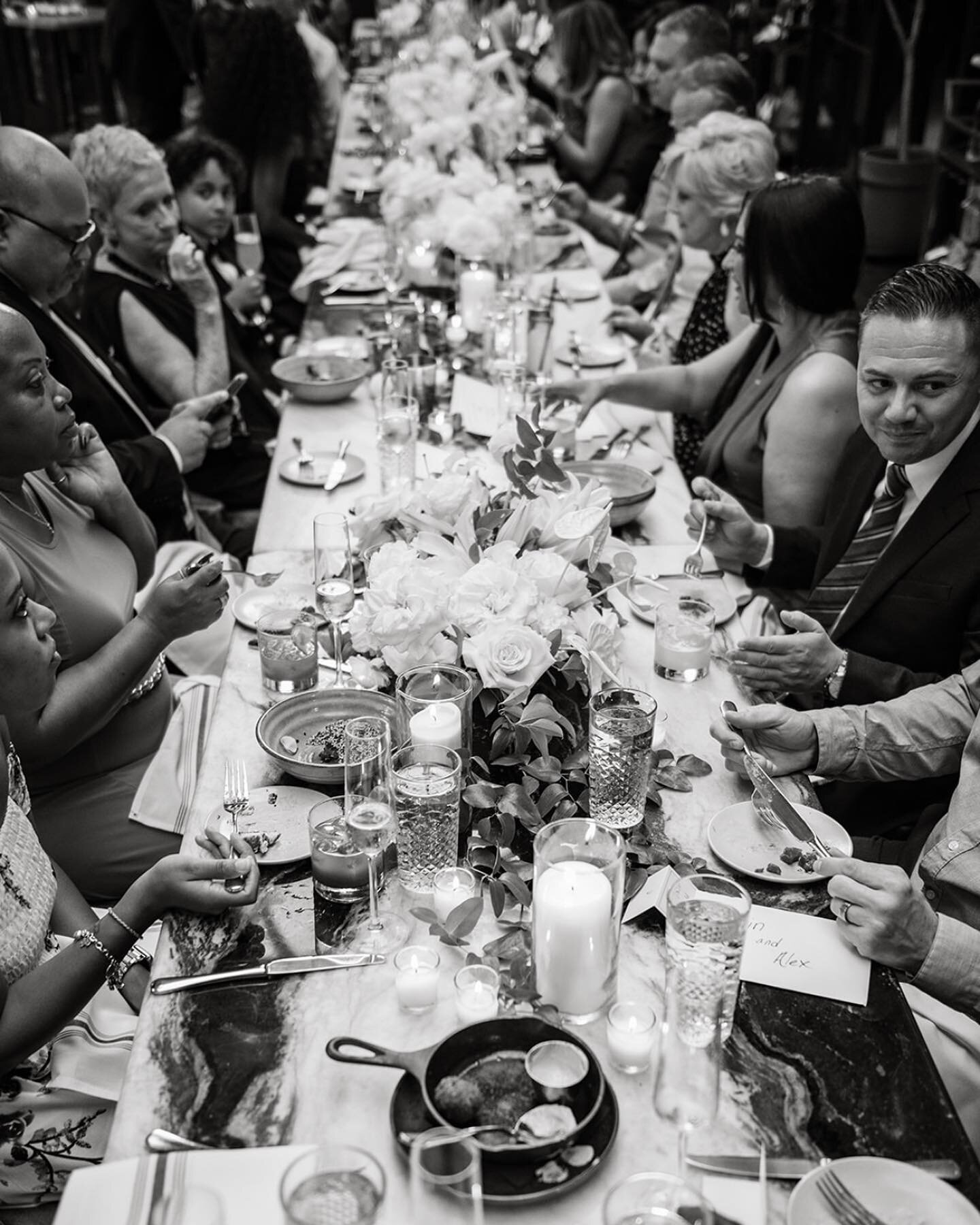 I adore table shots. Full of flowers, food, and loved ones. 

@aseaoflove 
@eberlyatx