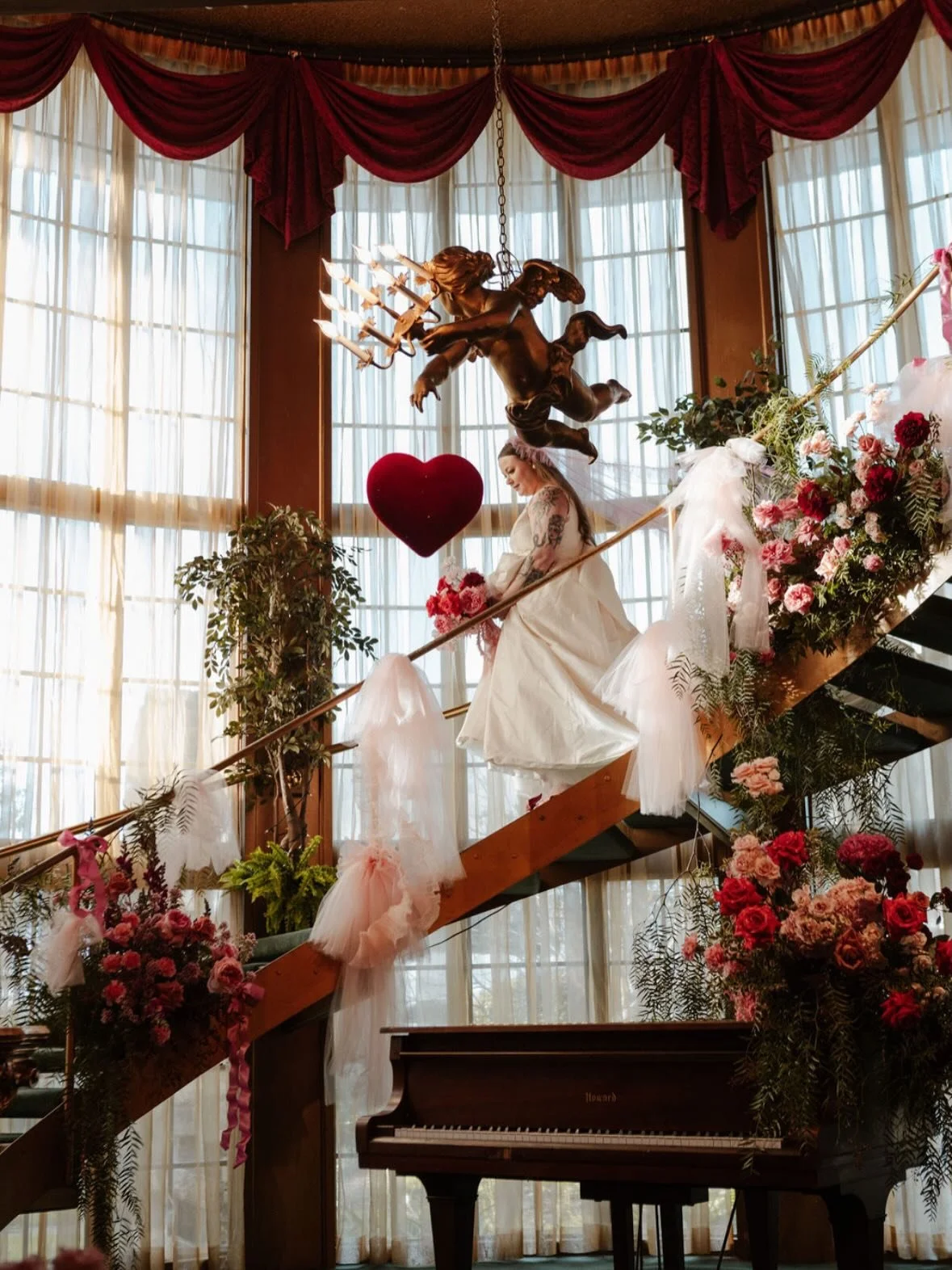 Happy Valentine's Day lovers. 💌 

I've literally waited a whole year, for the perfect moment,  to share this very special set of photos by @_bylovelace 

@hell0kimiyo and I shared the exact same vision for this Valentine's wedding at @madonnainn1958