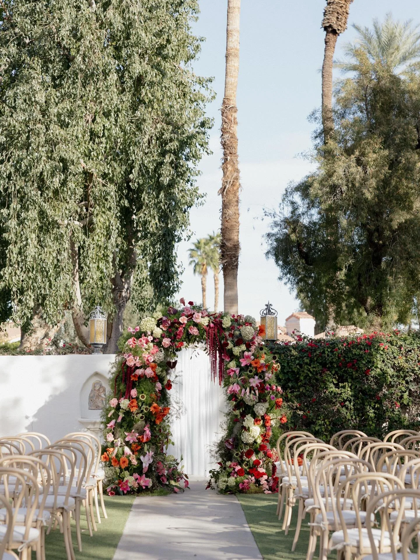 A splash of color in the desert. 

Planning + Design @xokateevents
Photography @simplyadriphoto
Videography @tdens
Music @dartcollective
Florals @rebelfloral
Rentals @brighteventrentals
Specialty Rentals @foundrentalco
Event Lighting @brillianteventl