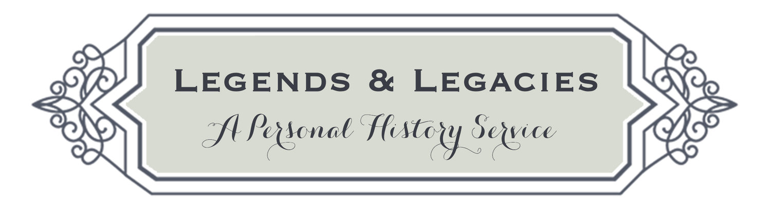 Legends & Legacies - a personal history service in Southern California