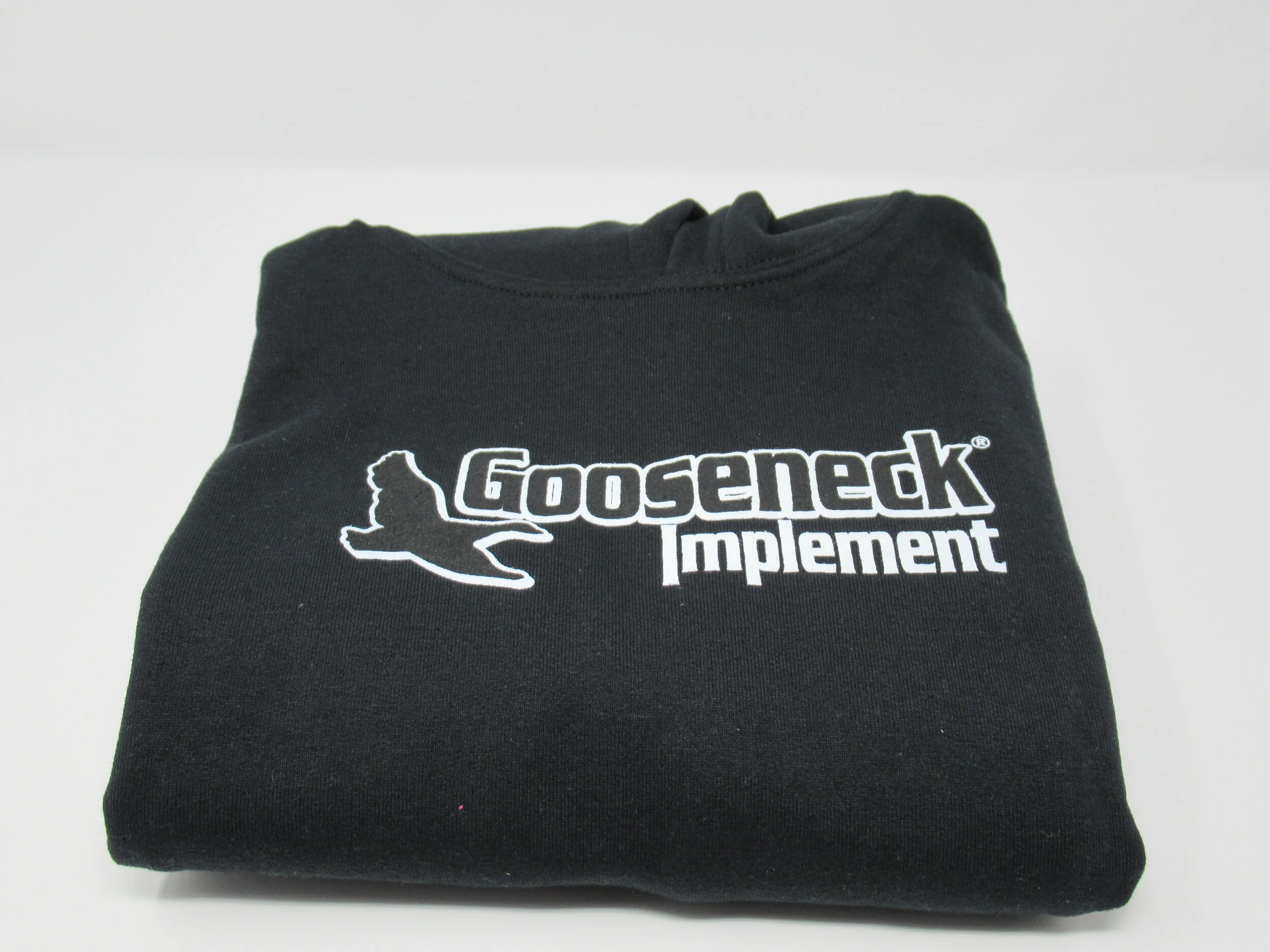 Youth Black Sweatshirt with Black and White Logo