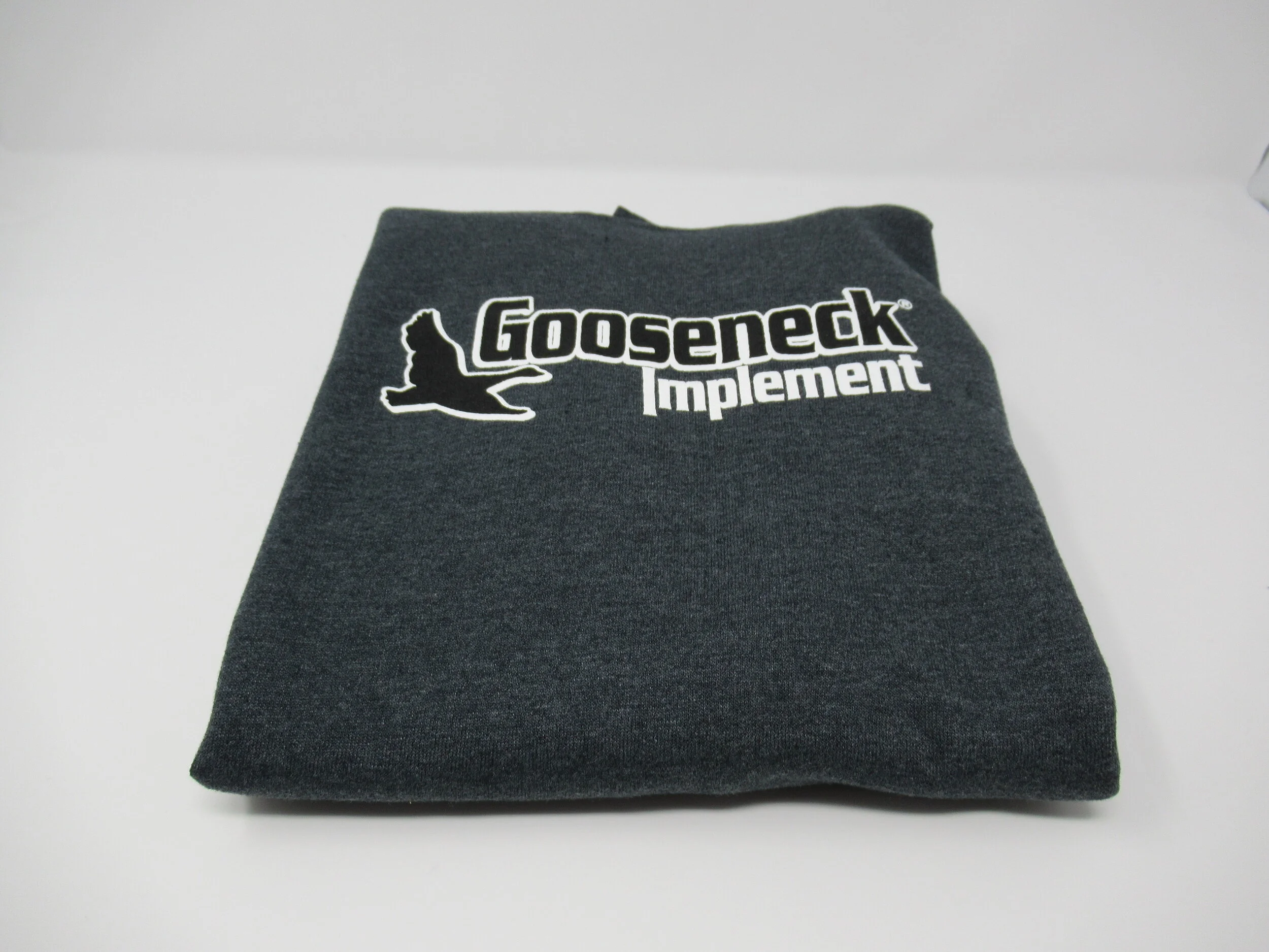 Youth Grey Sweatshirt with Black and White Logo