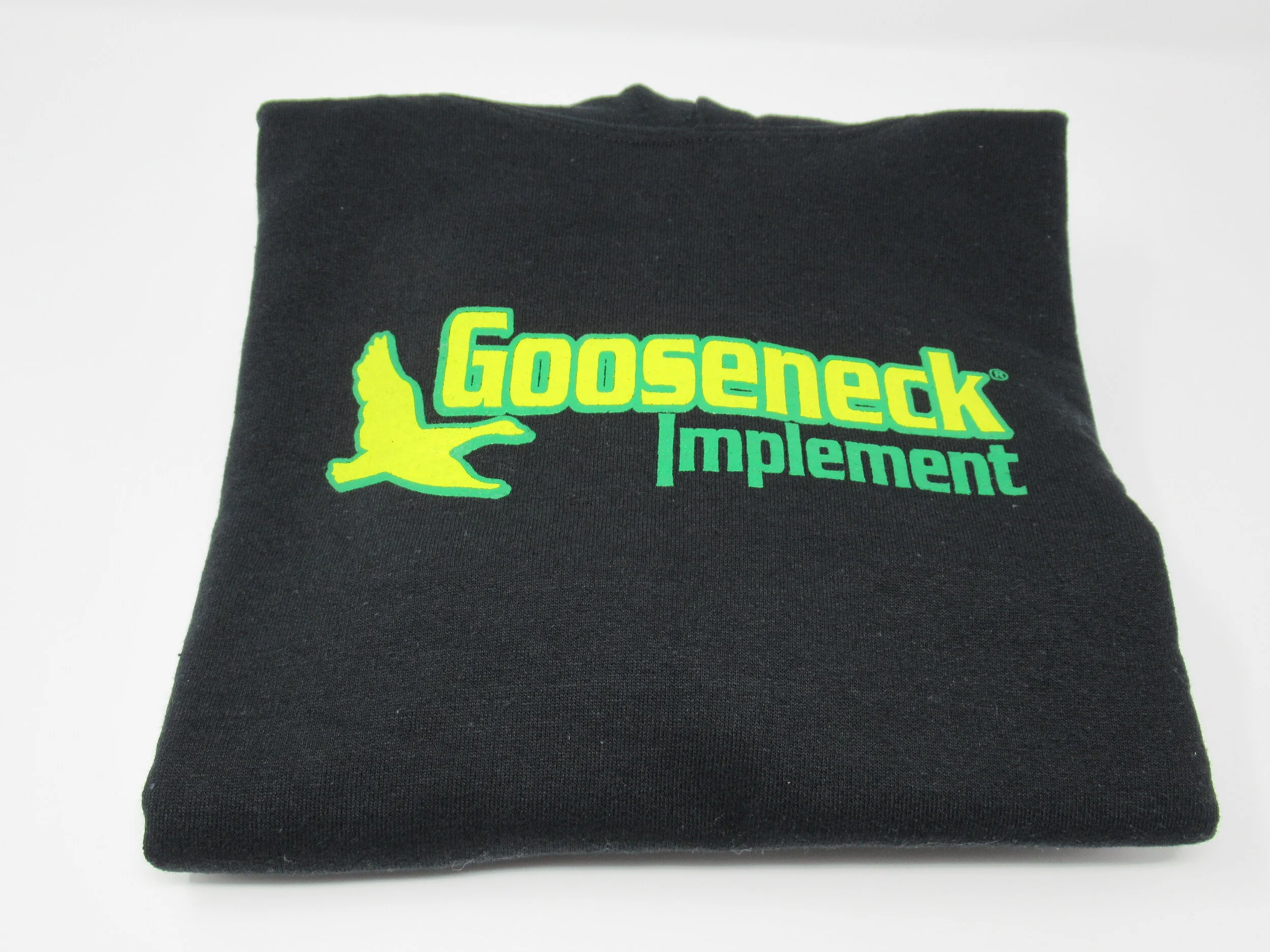 Youth Black Sweatshirt with Green and Yellow Logo
