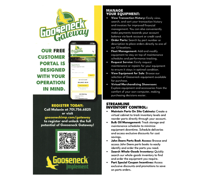 Gooseneck Gateway Rack Cards